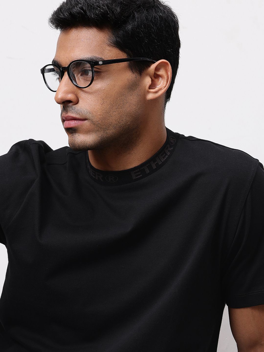 ether 365 Essentials Pure Cotton Round Neck Comfort Fit Relaxed Fit T-shirt