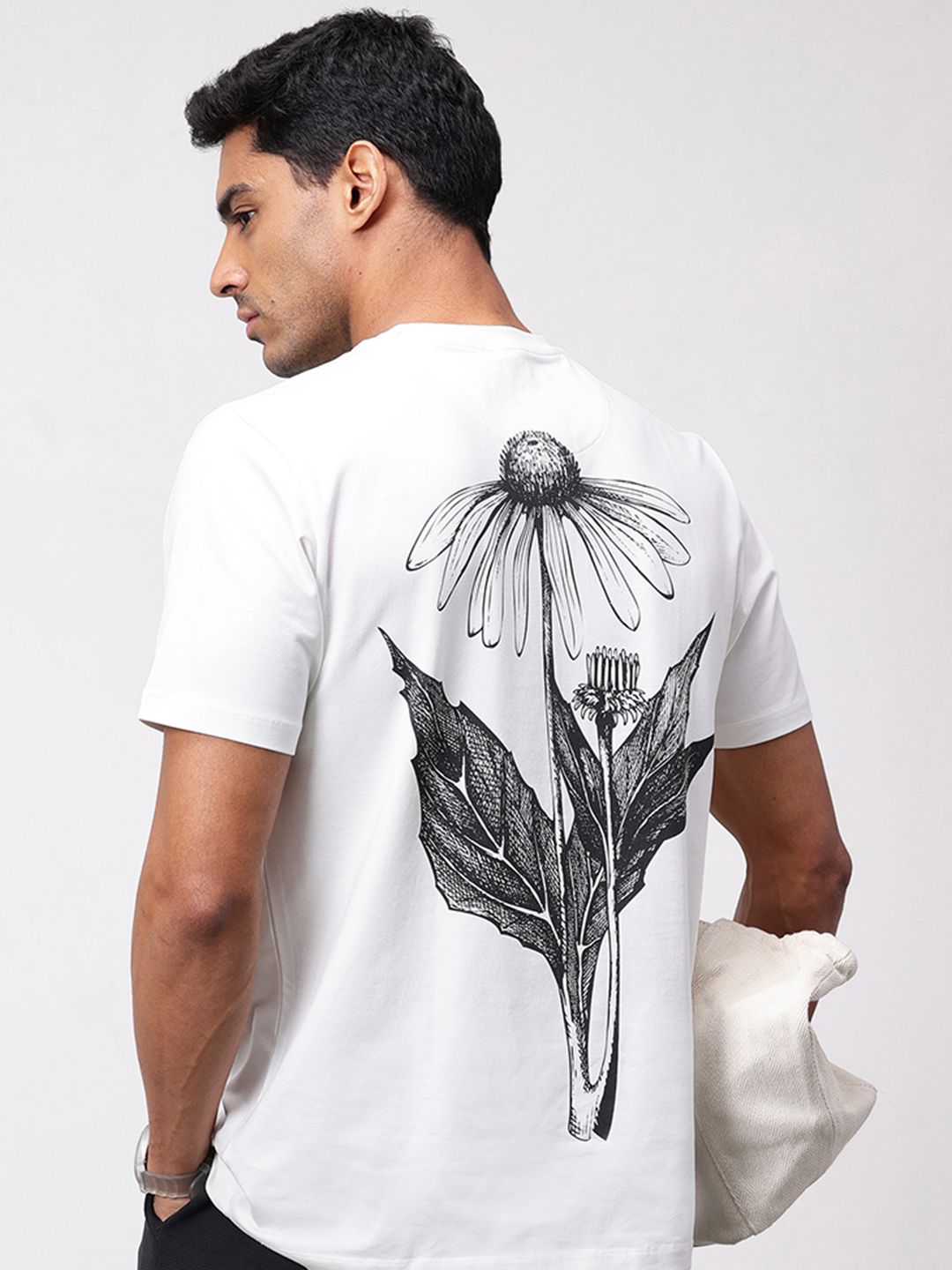 ether Grower Graphic Printed Relaxed Fit T-shirt