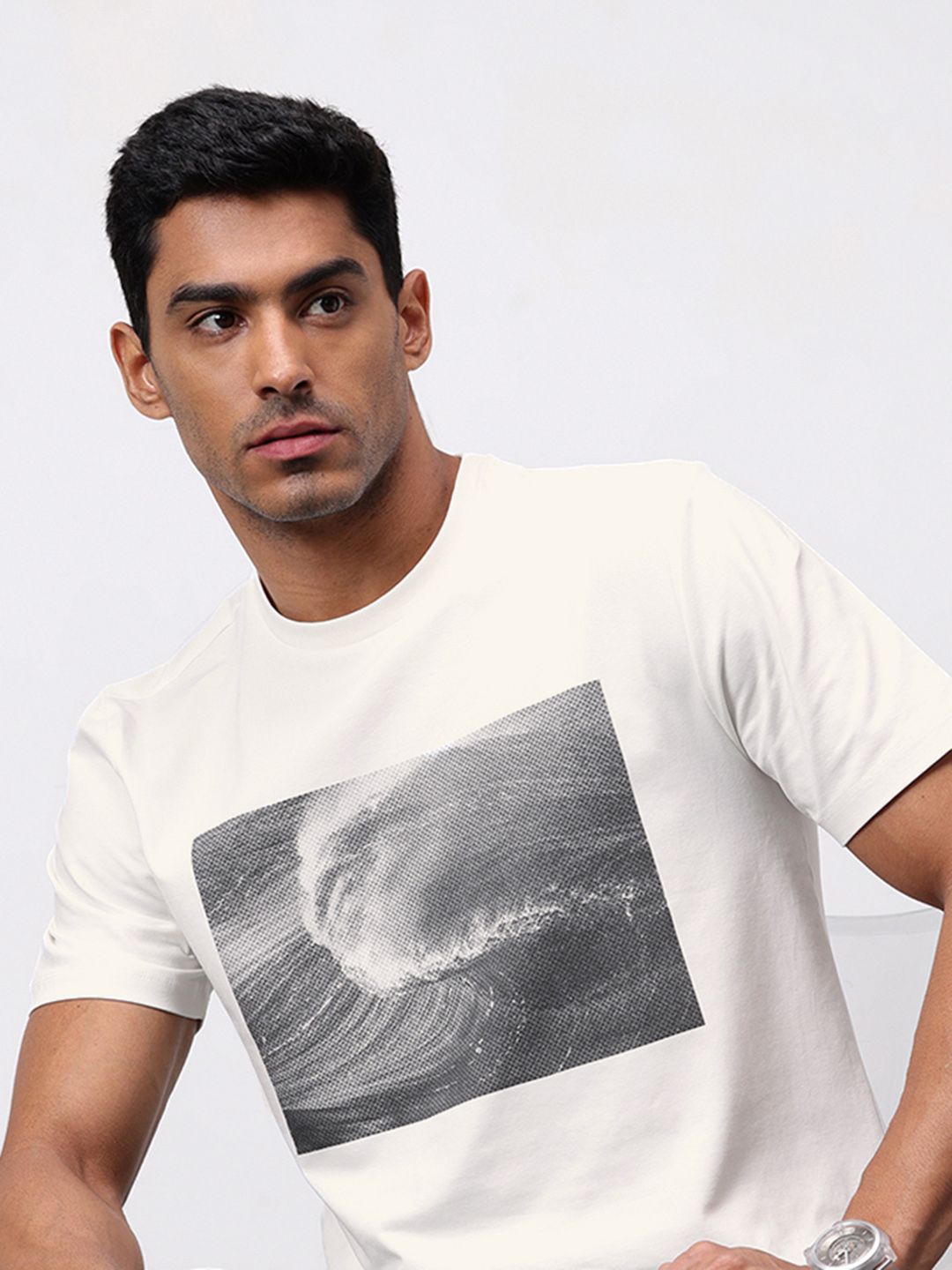 ether Grower Graphic Printed Relaxed Fit T-shirt