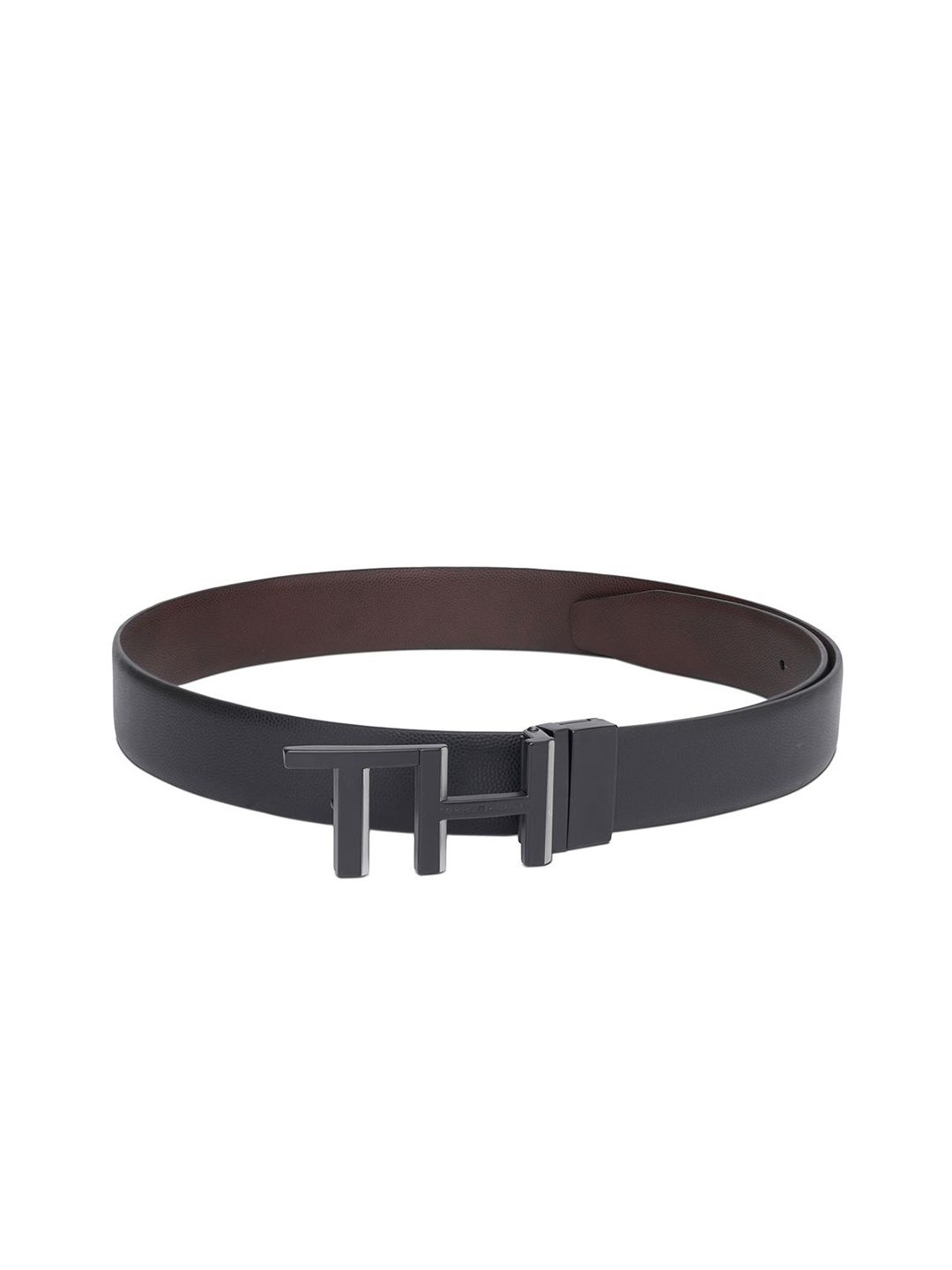 Tommy Hilfiger Men Textured Leather Reversible Belt