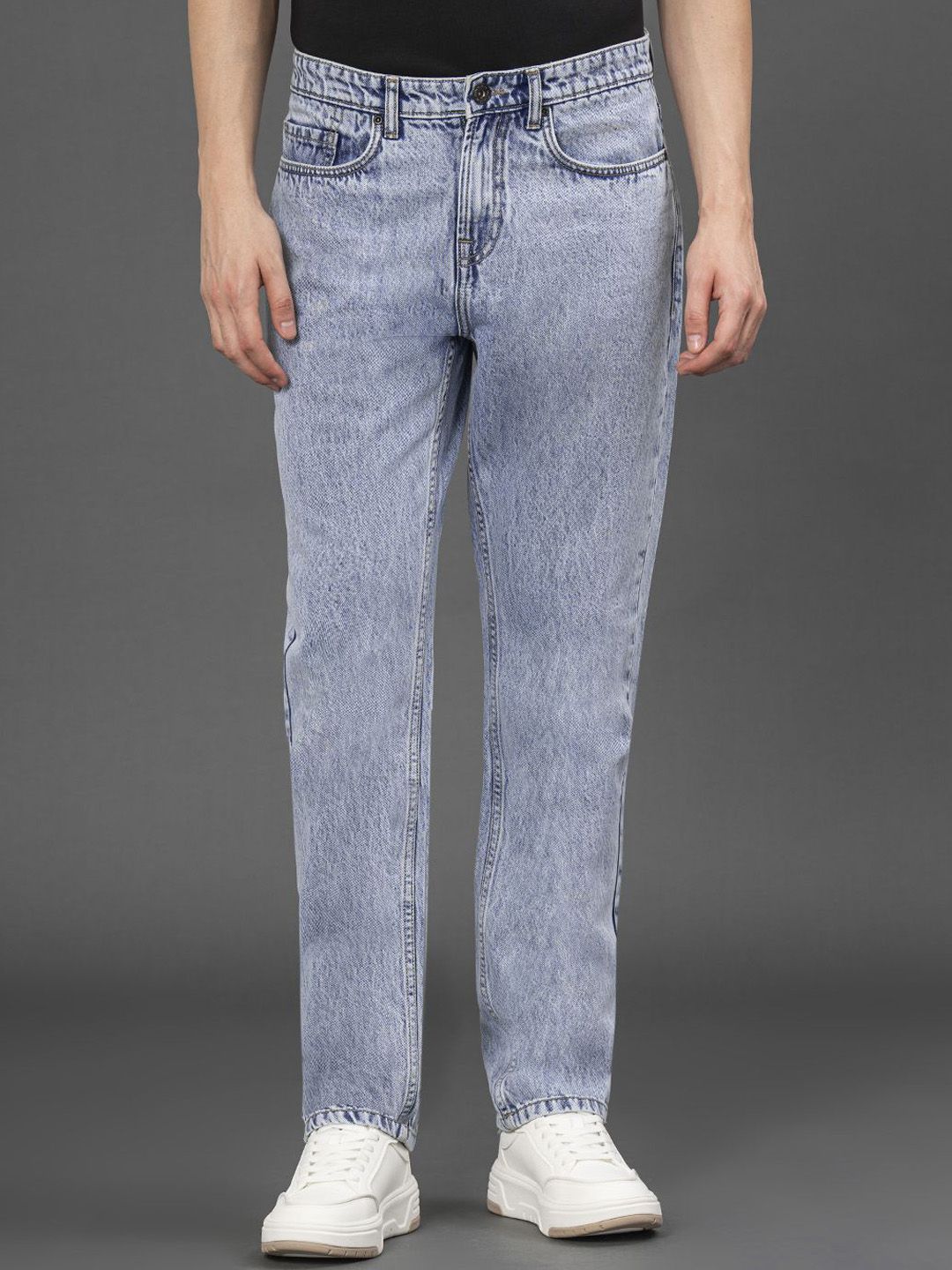 Red Tape Men Straight Fit Light Fade Jeans