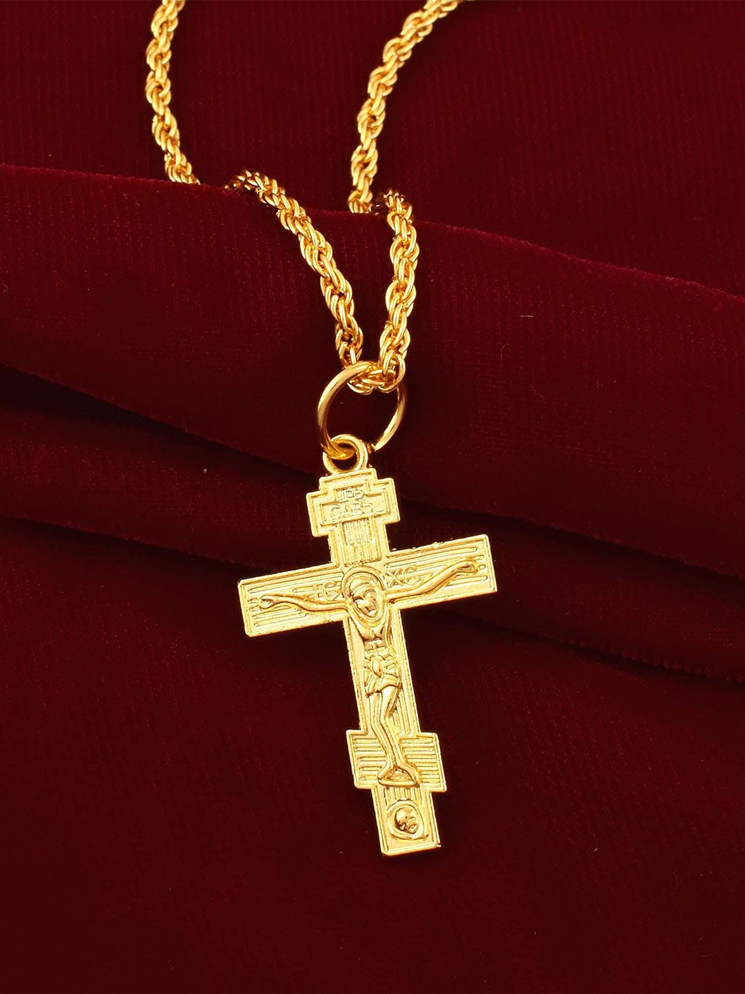 MEMOIR Gold Plated Pendant With Chain