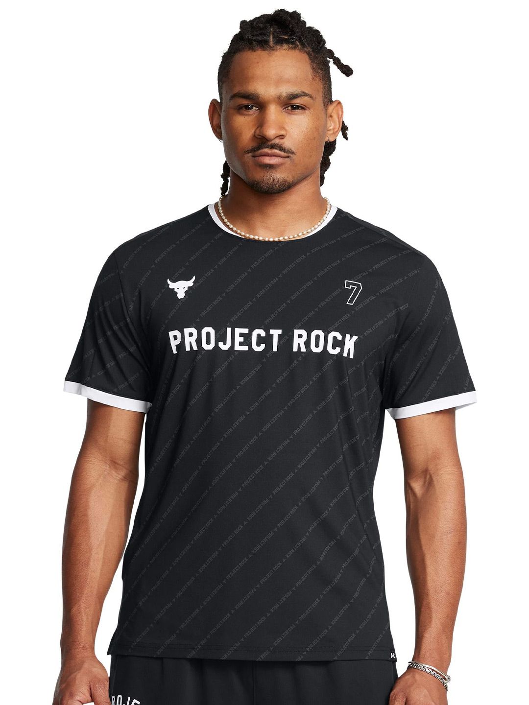 UNDER ARMOUR Men Typography Printed Round Neck T-shirt
