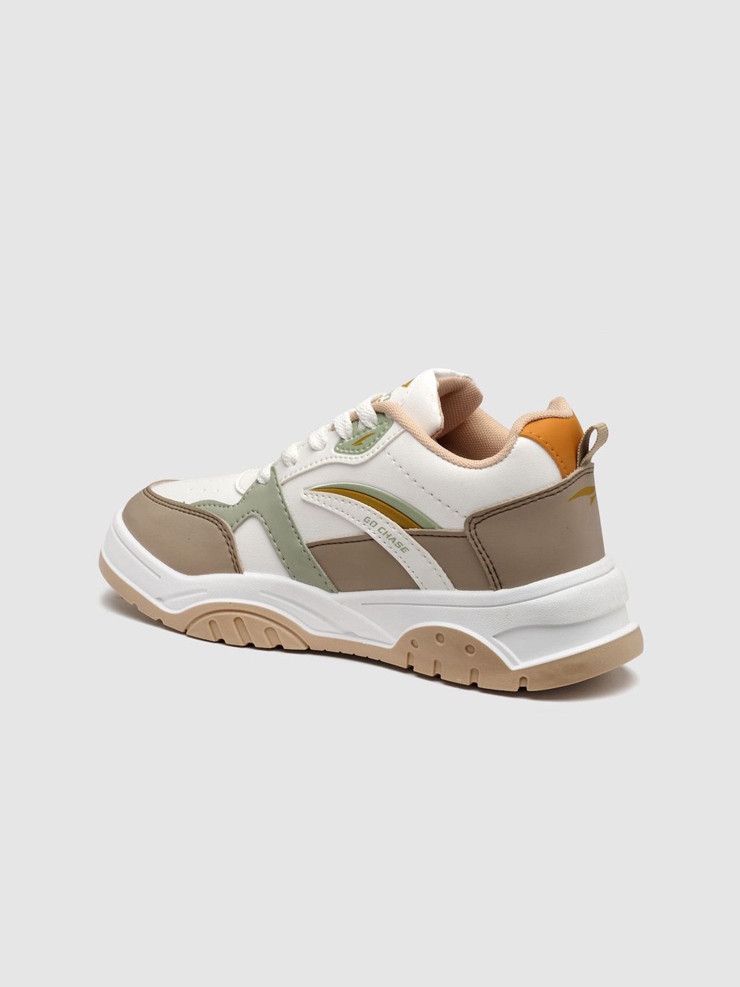Buy ASIAN Women Colourblocked Round Toe Sneakers - Casual Shoes