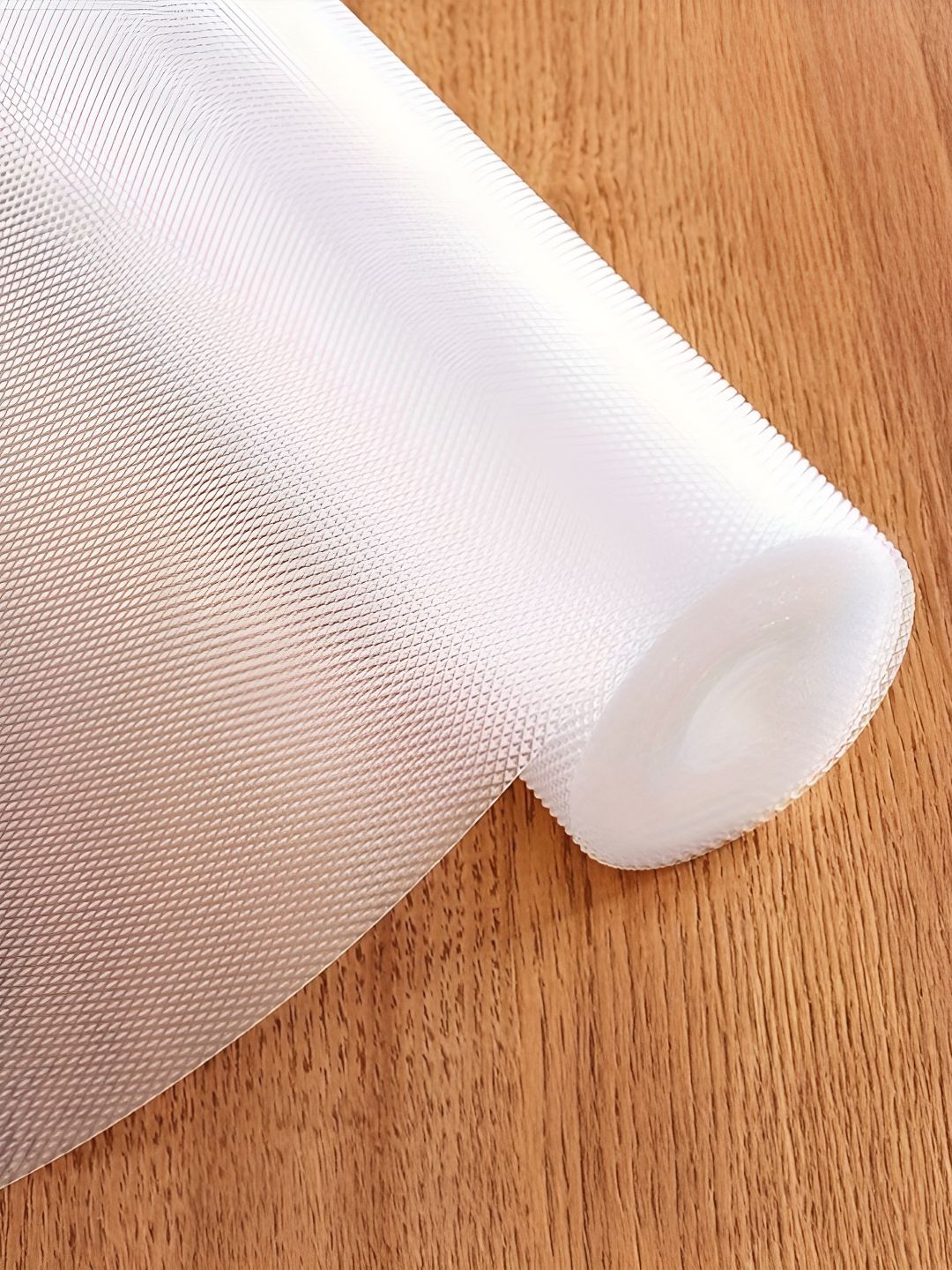 Story@home White Daimond Textured 5 Meter Water Resistant Shelf Liner Roll