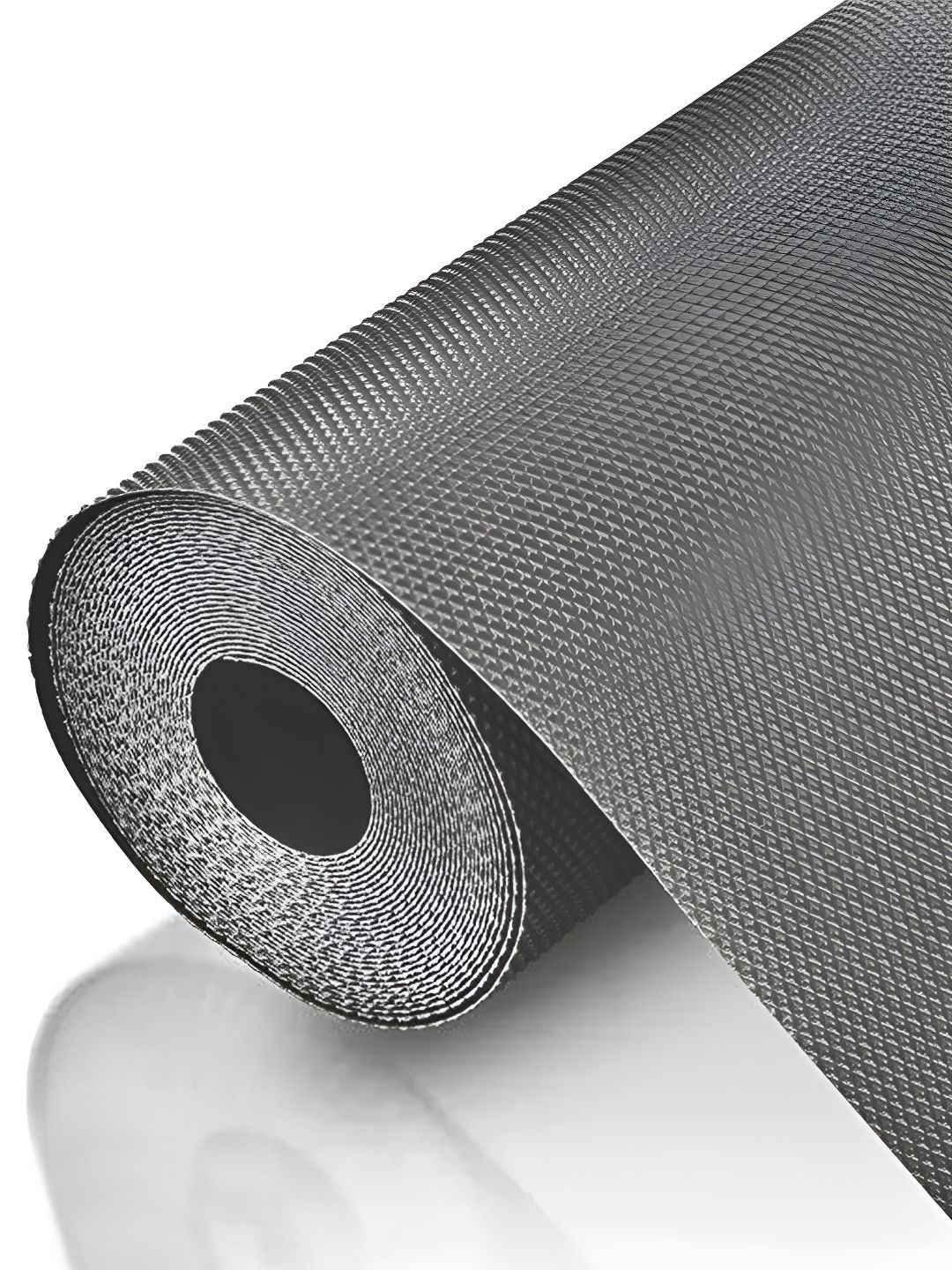 Story@home Dark Grey Daimond Textured 5 Meter Water Resistant Shelf Liner Roll