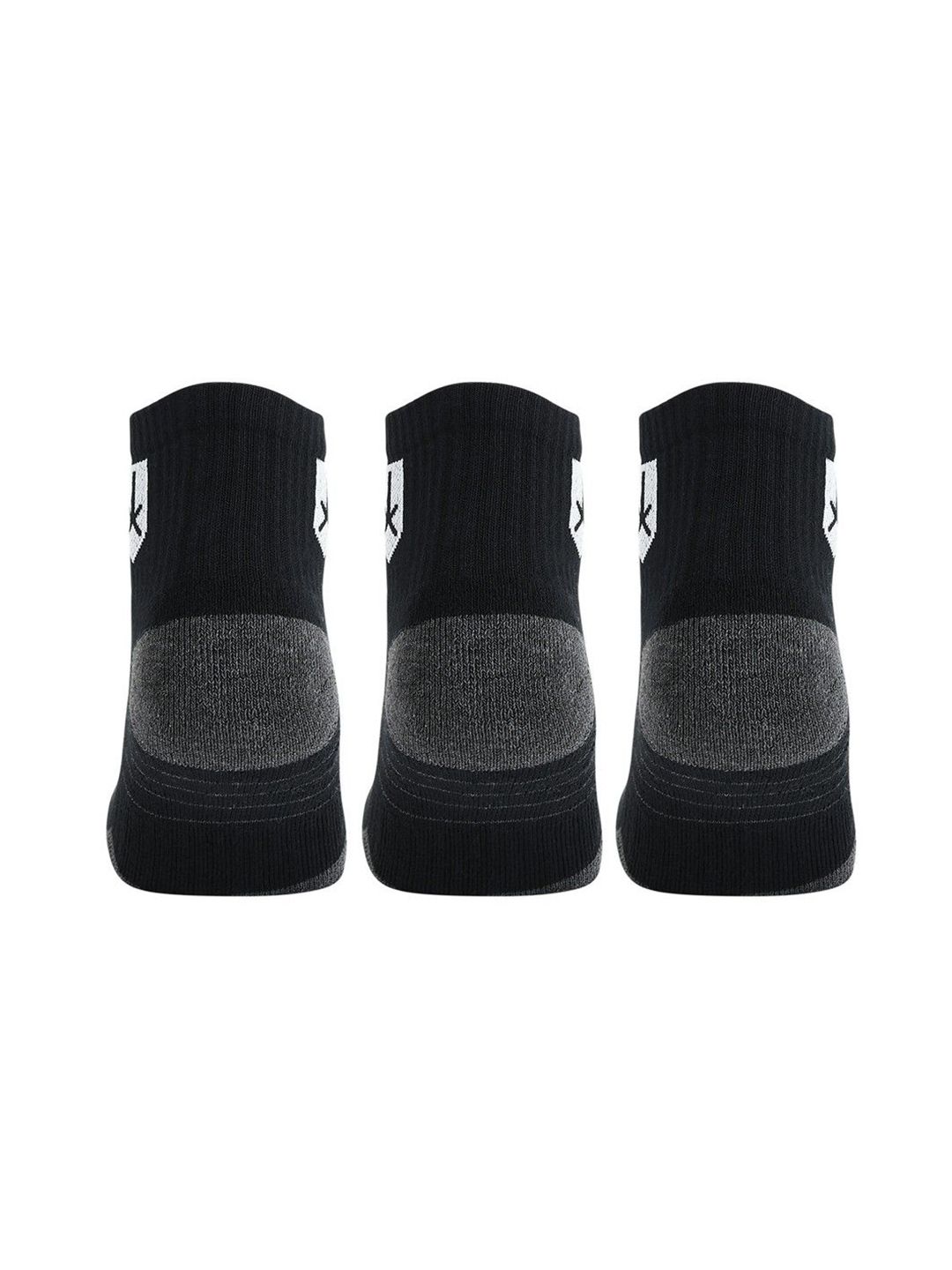The Roadster Lifestyle Co Men Pack Of 3 Patterned Cotton Ankle Length Socks