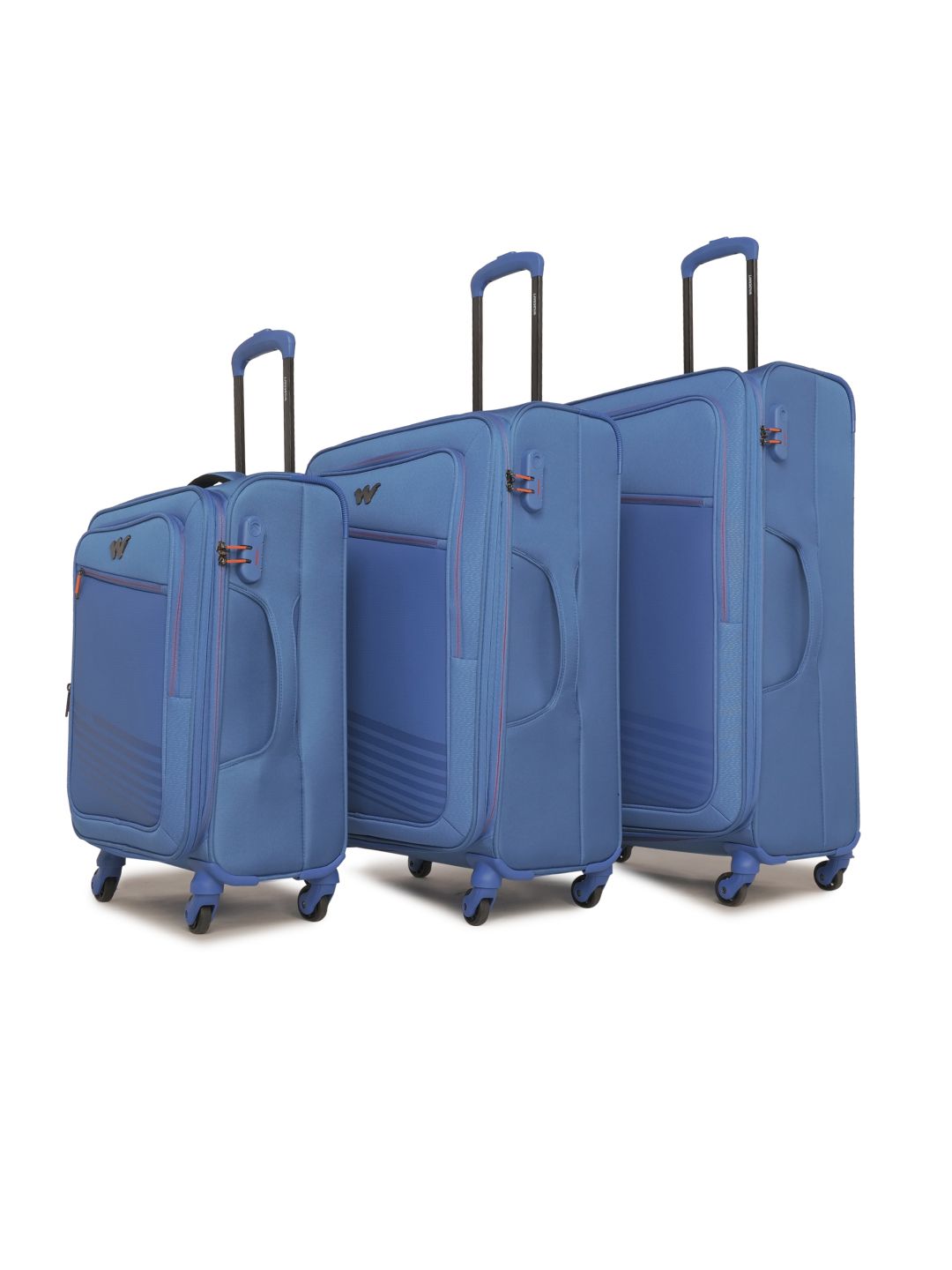 Buy Wildcraft Unisex Crux_Trolley Set of 3 Trolley Suitcases