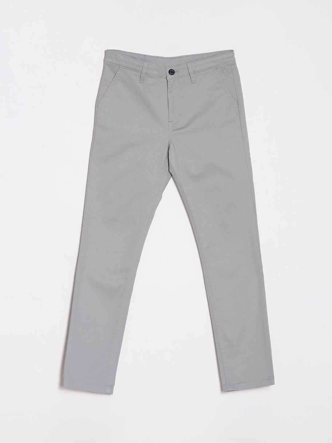 Allen Solly Junior Boys Slim Fit Mid-Rise Trousers