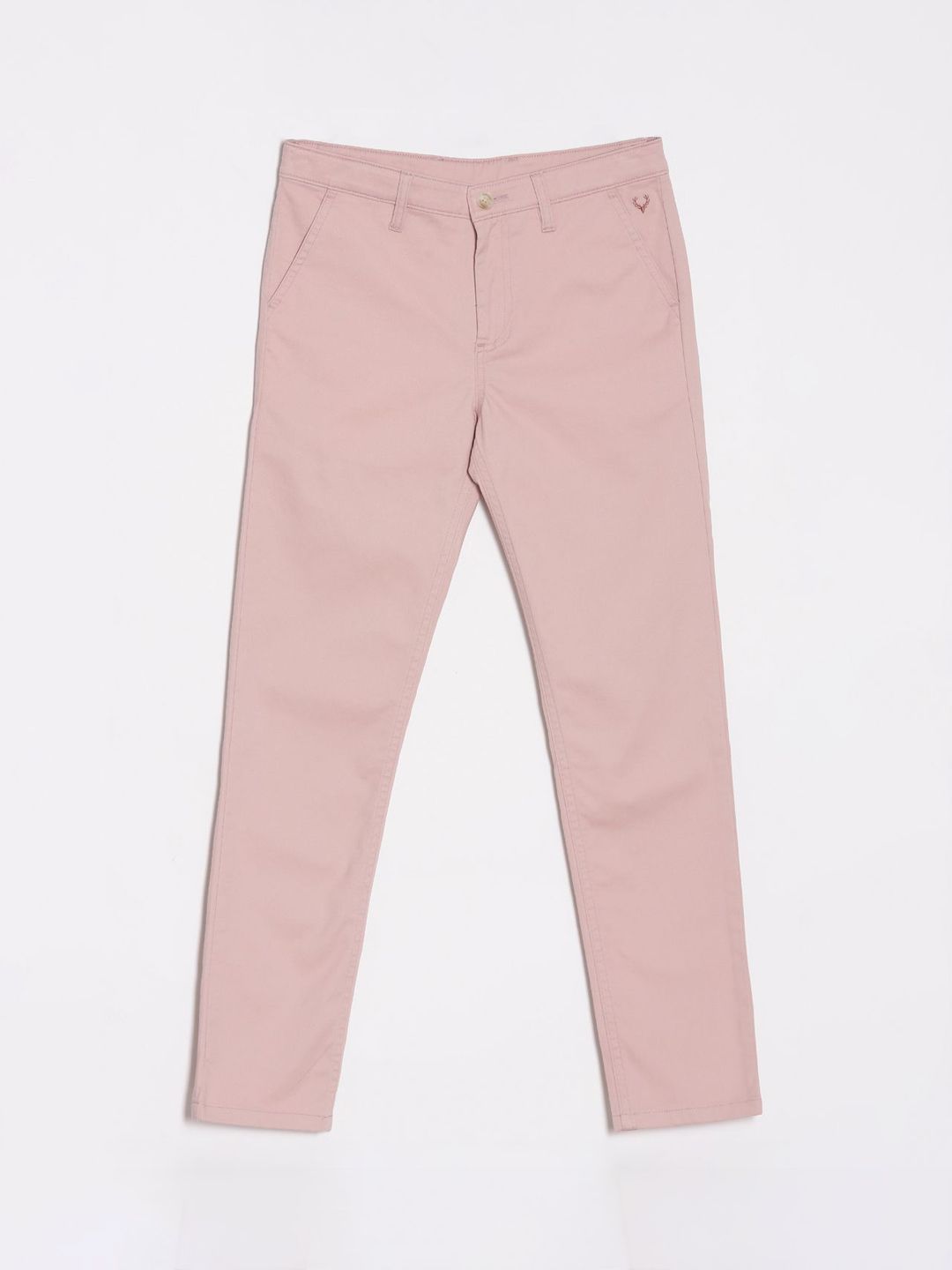 Allen Solly Junior Boys Slim Fit Mid-Rise Trousers