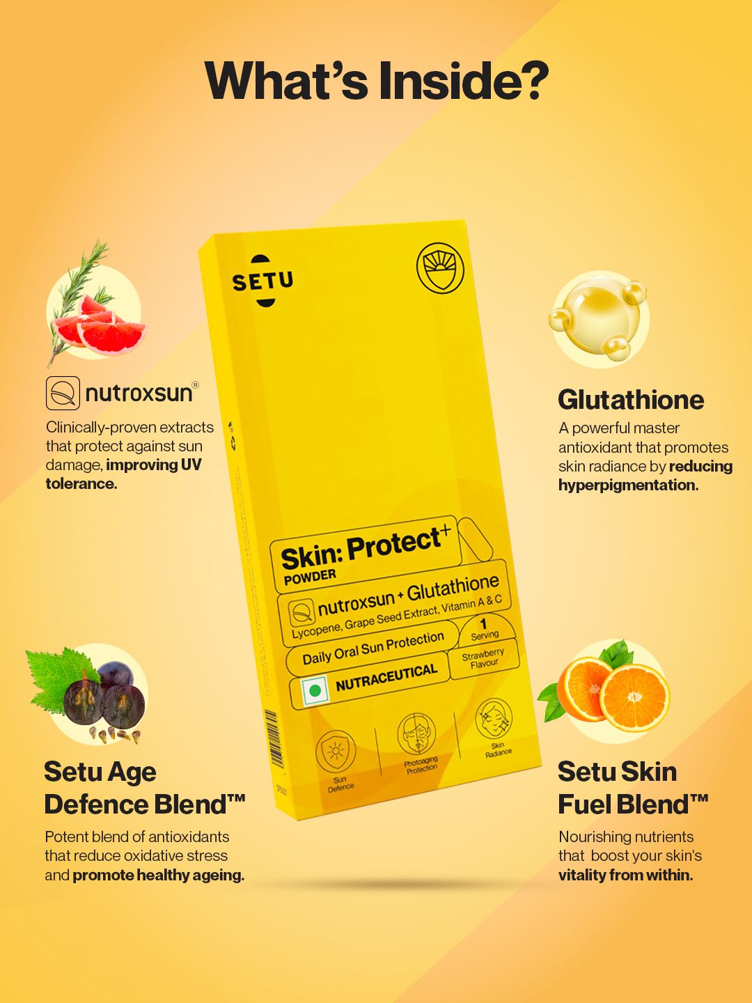 glutathione collagen glow price mercury drug Buy Skin Beauty L-Glutathione + Lycopene, Vitamin C & E, Hyaluronic Acid,  Biotin (500mg) in India – MyFitFuel main image 1