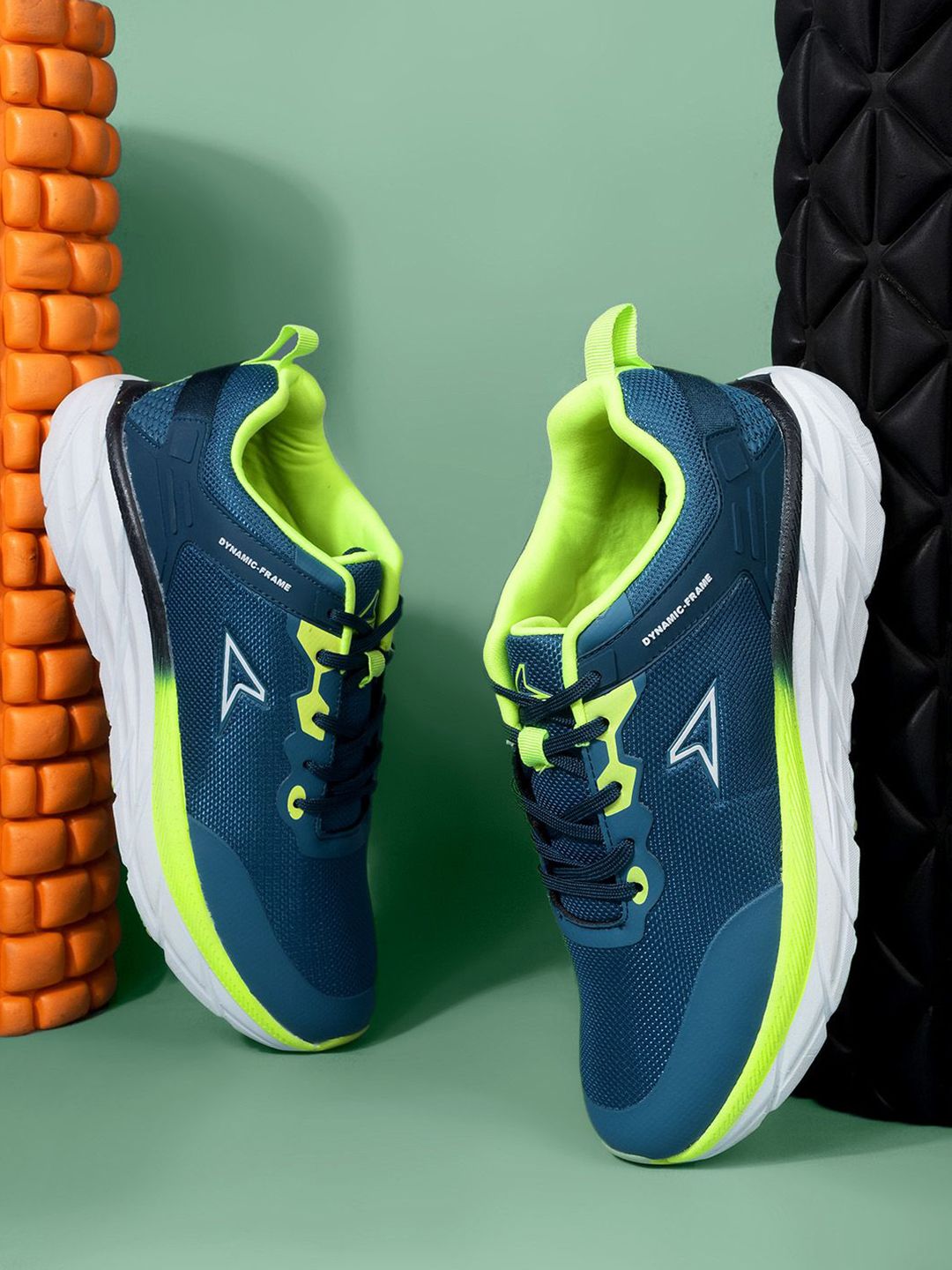 Power Men Lace-Up Running Non-Marking Shoes