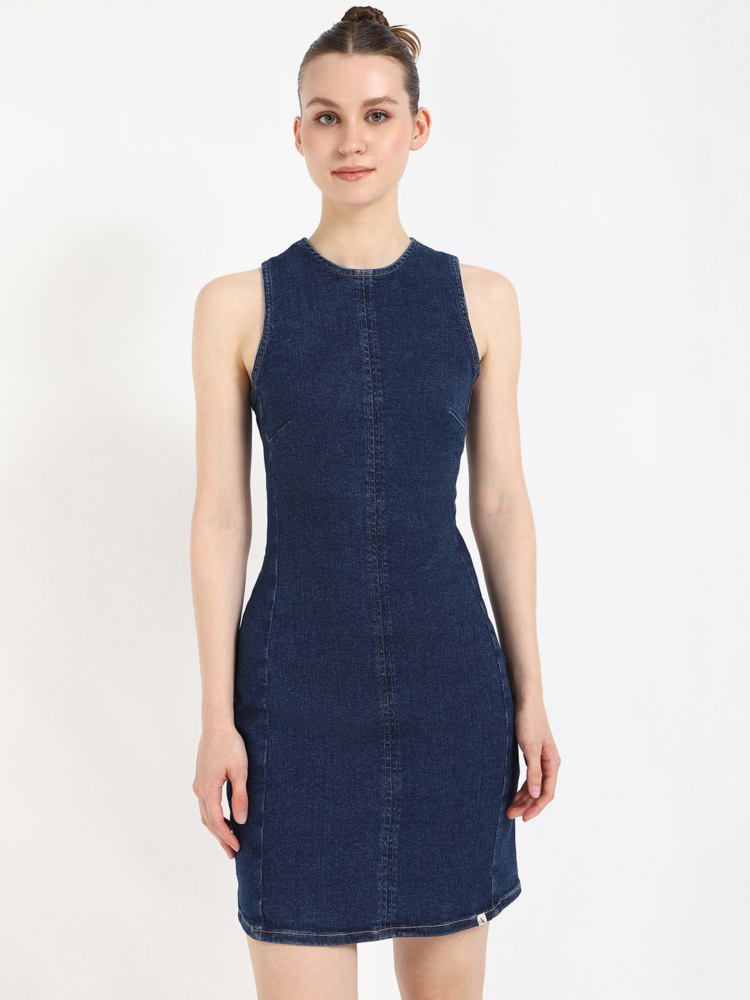 Calvin Klein Jeans Women Bodycon Denim Dress