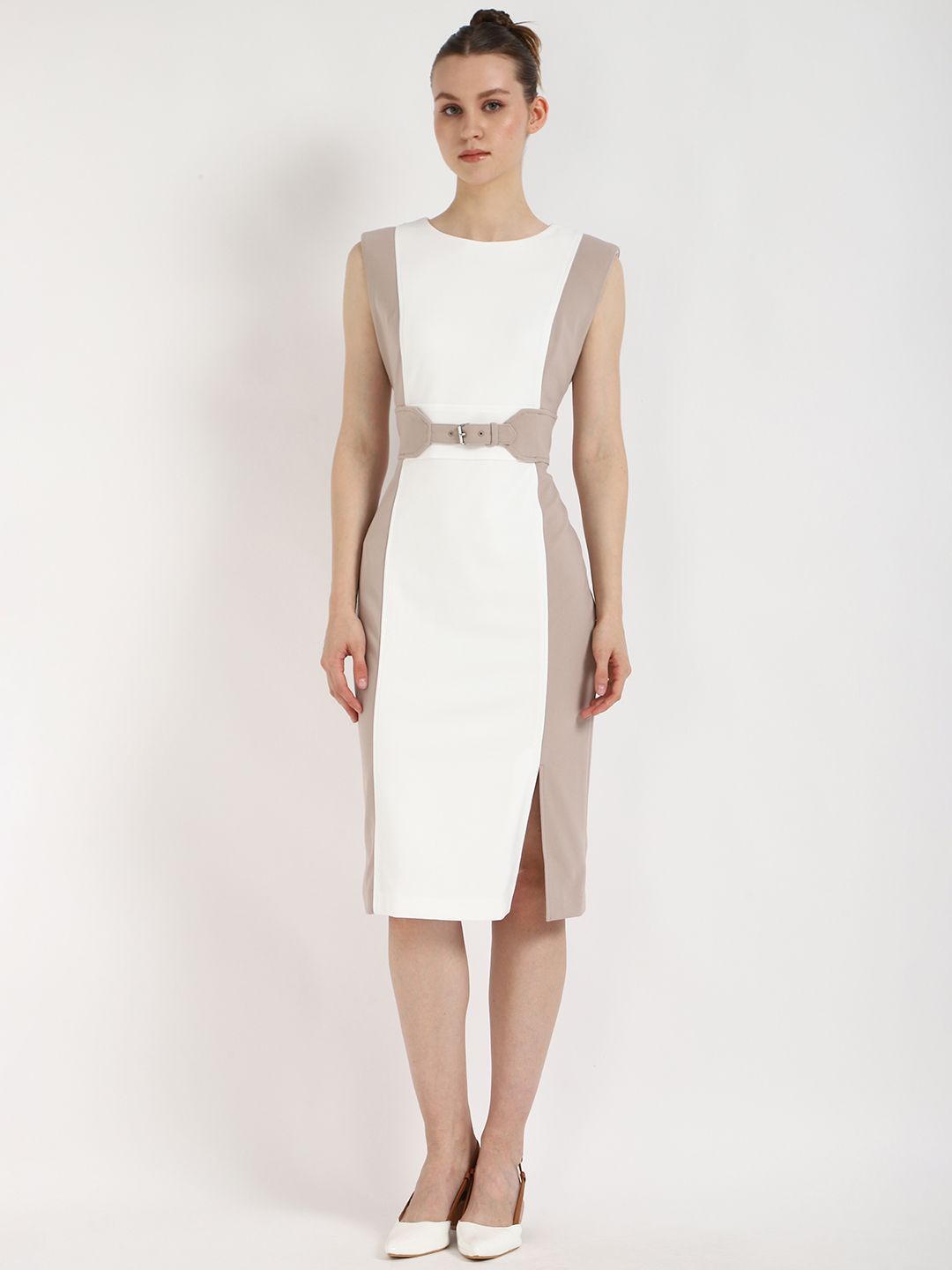 Calvin Klein Jeans Women Colourblocked A-Line Dress