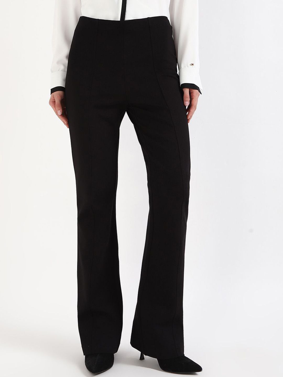 Calvin Klein Jeans Women Flared Regular Trousers