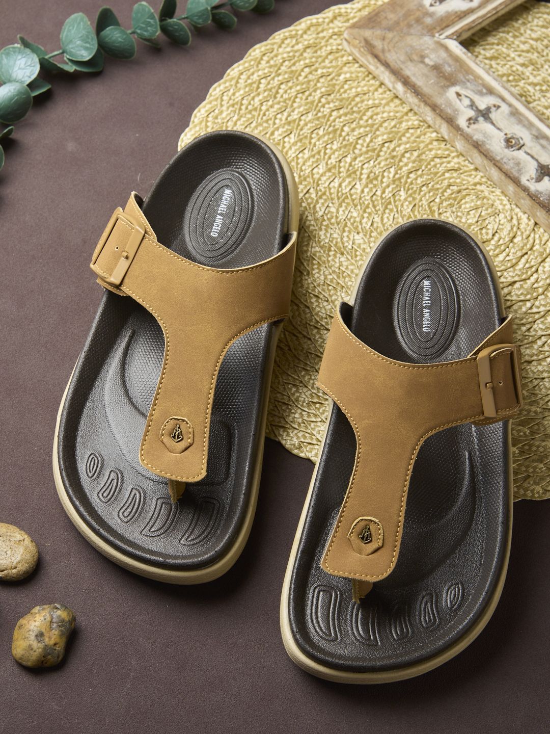 MICHAEL ANGELO Men Thong Flip-Flops