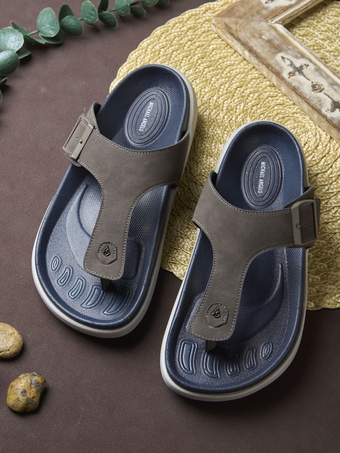 MICHAEL ANGELO Men Thong Flip-Flops