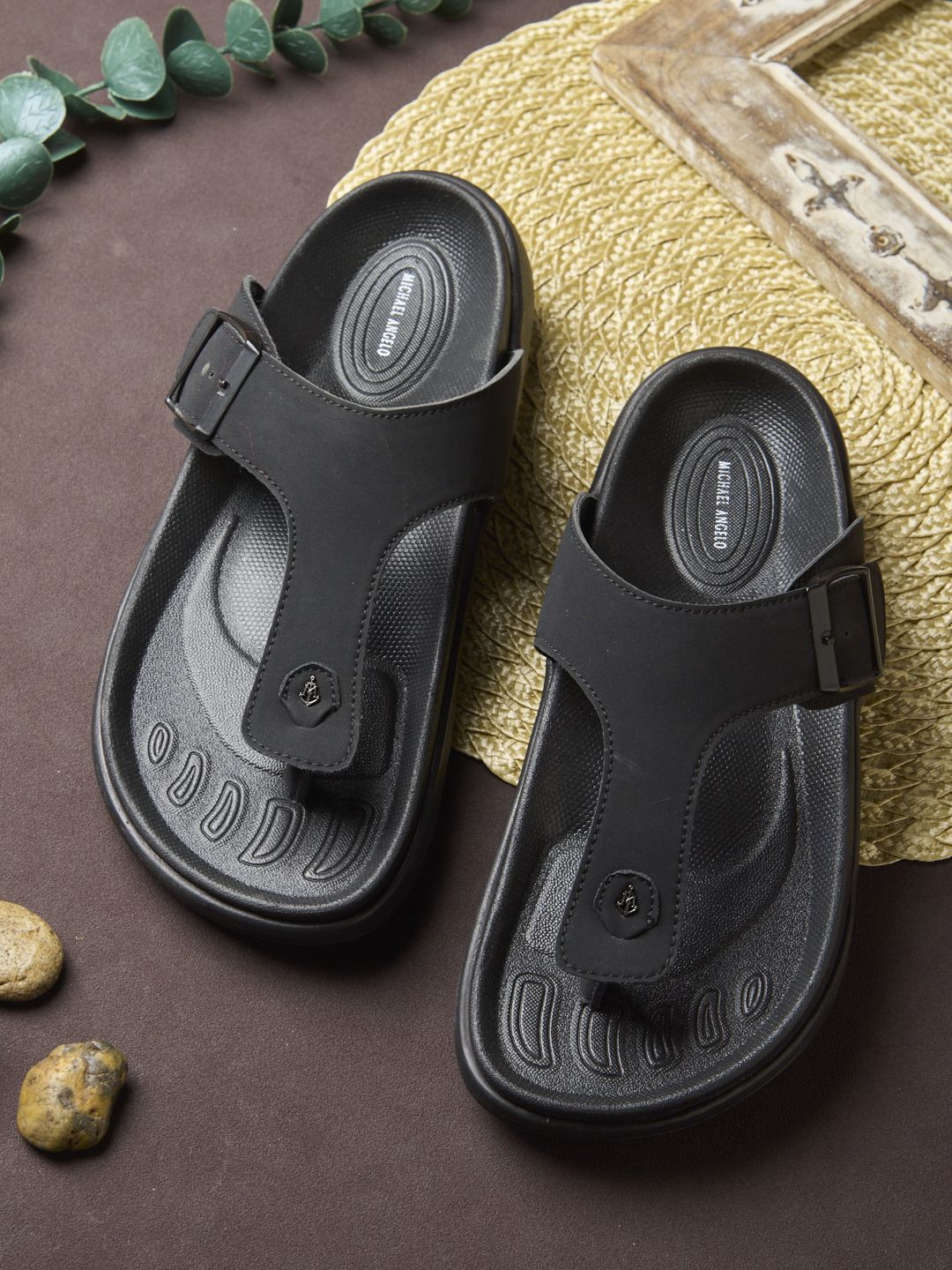 MICHAEL ANGELO Men Thong Flip-Flops