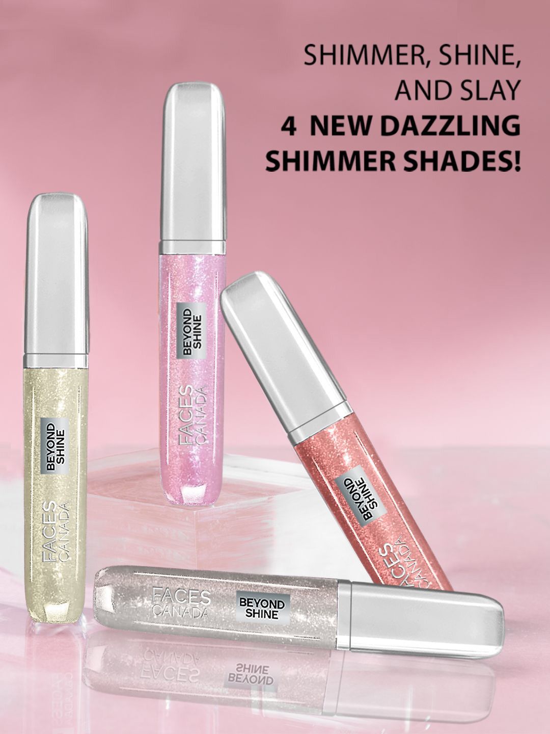 Buy FACES CANADA Beyond Shine Lip Gloss- 3.8 ml- Moonbeam 08 - Lip