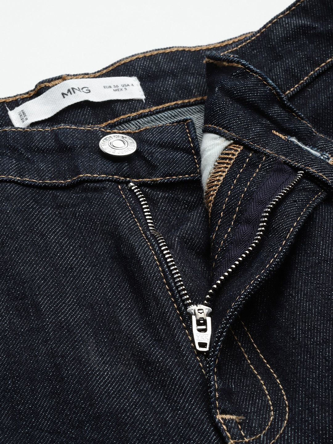 High-Rise Slim Fit Cropped Stretchable Jeans