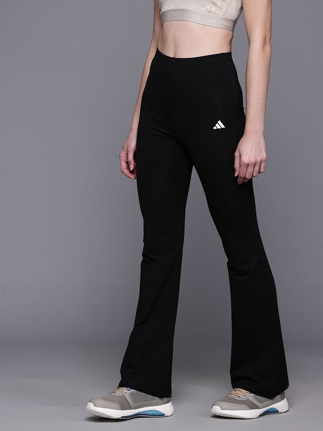 Buy ADIDAS Essentials Small Logo Flared Tights - Tights for Women