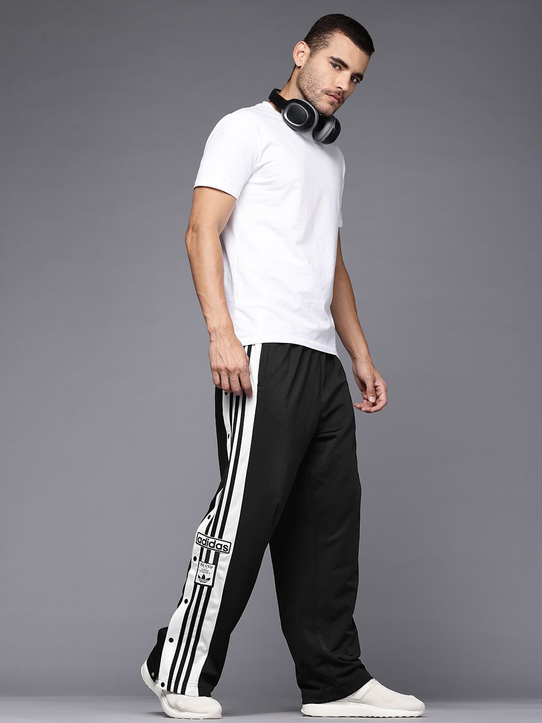 Buy ADIDAS Originals Men Adibreak Side Snap-Button 3-Stripes Track