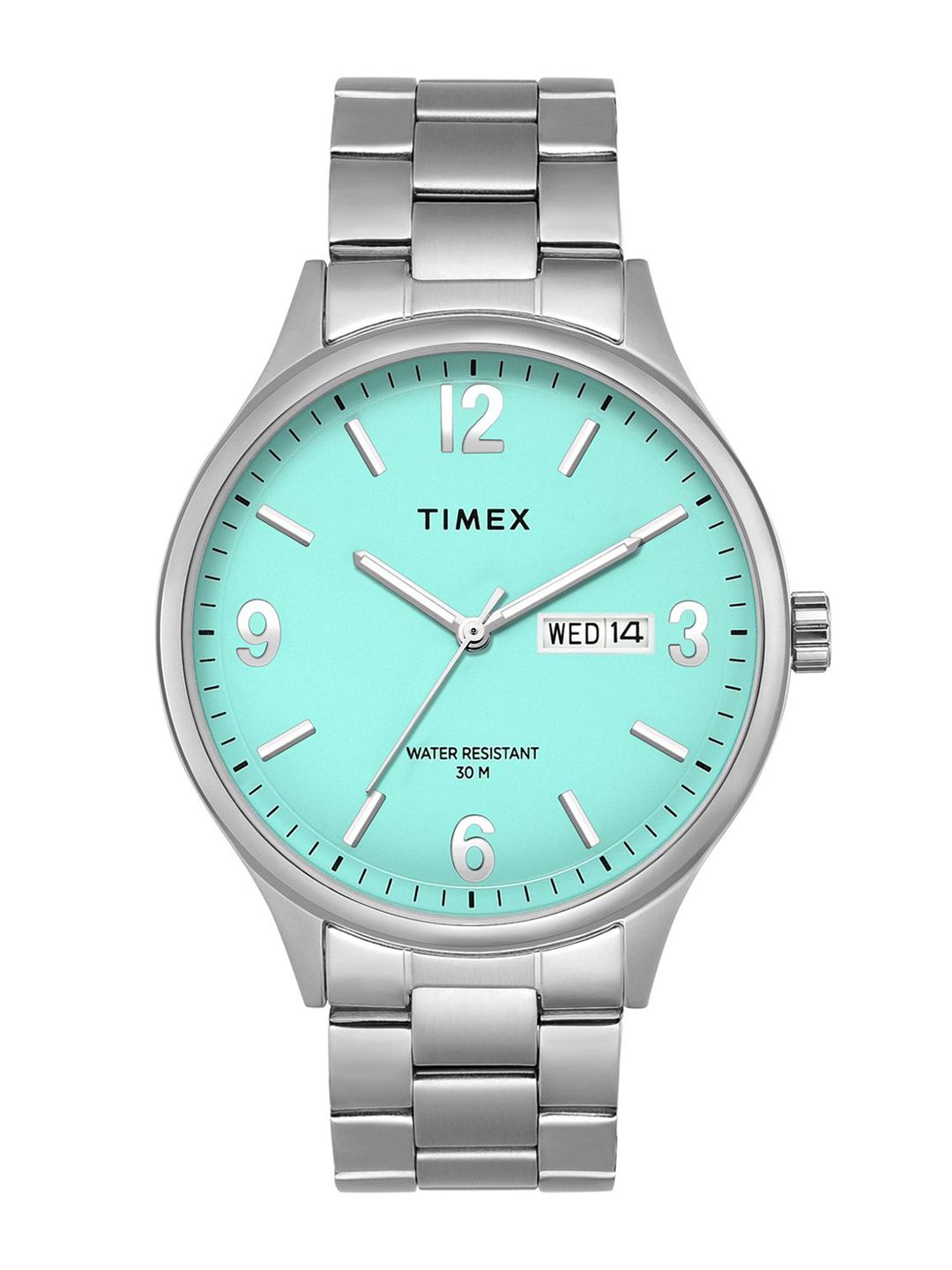Orologio Timex Uomo TWEG18422 | Analogico Multifunzione, Quadrante Argentato, Bracciale Bicolore Acciaio