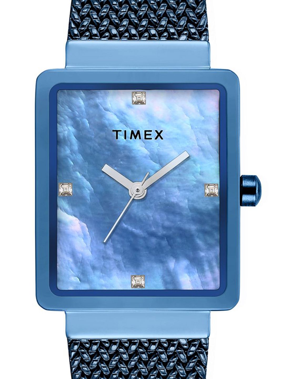 Buy Timex Trendline Rectangle 21mm Blue Dial Analog Women Watch