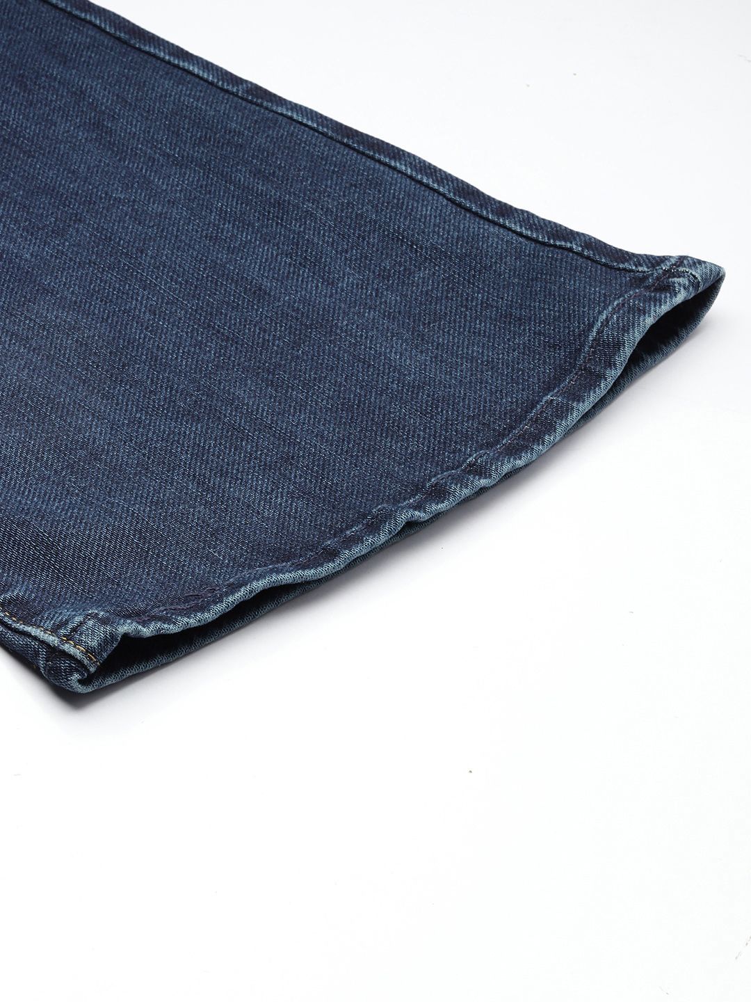 Mid Rise Flared Fit Navy Jeans