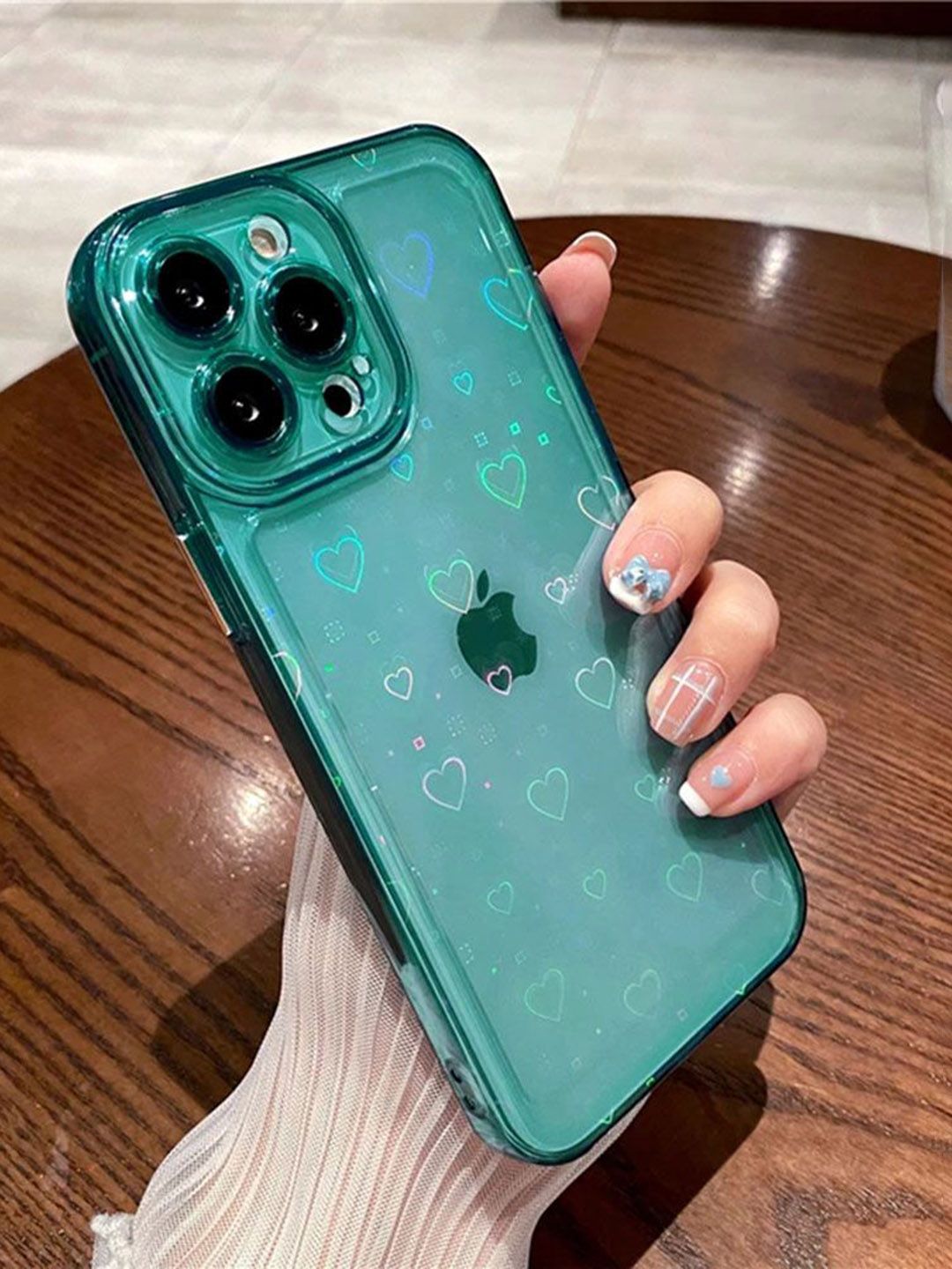 Luxury Kase LK121 3D Laser iPhone 14 Pro Back Case