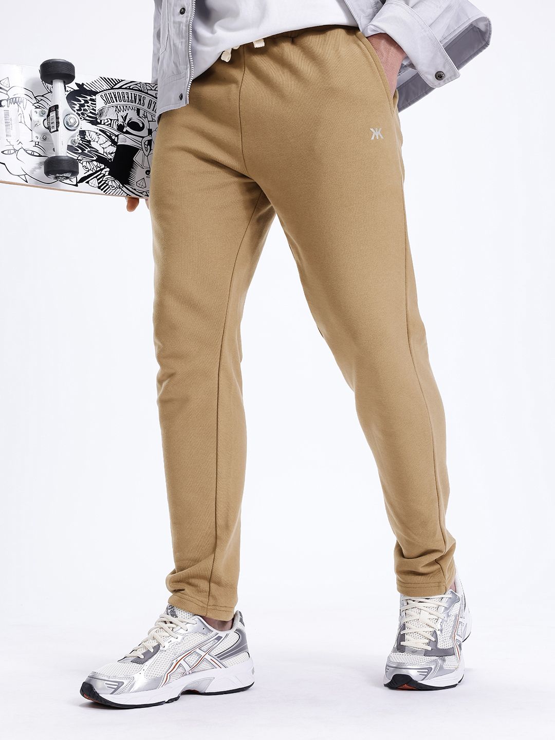 Kook N Keech Men Solid Premium Track Pants deal from myntra