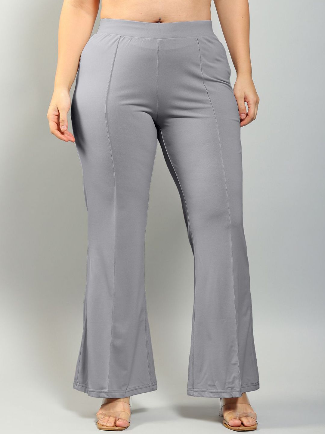 Plus Size Women Relaxed Wrinkle Free Trousers