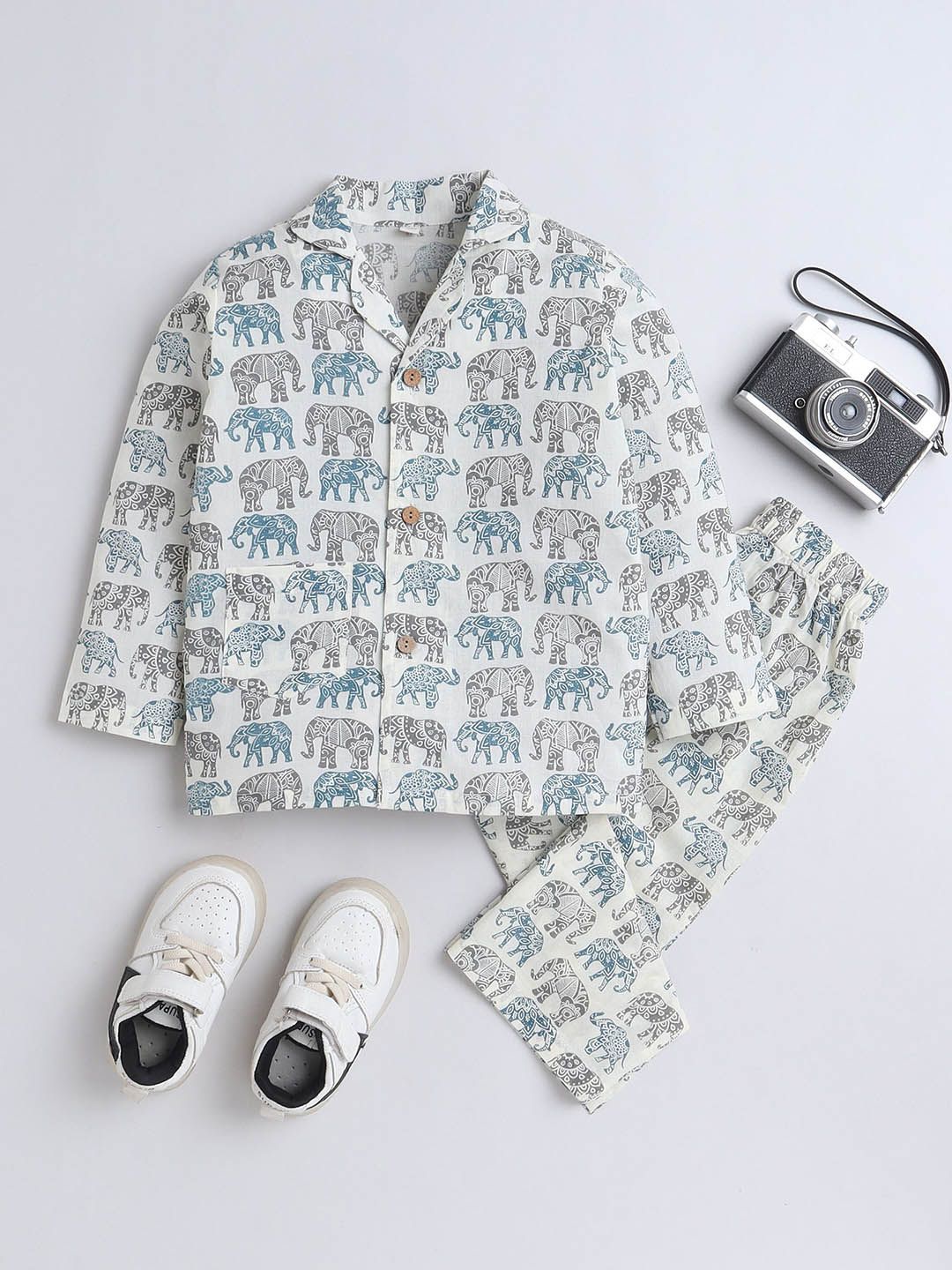The Magic Wand Girls Printed Night suit