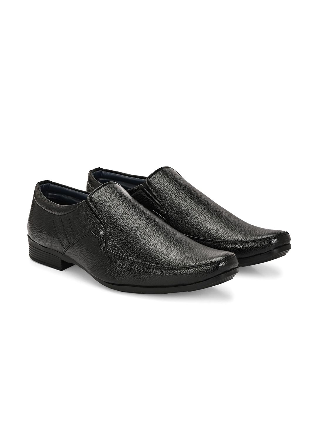 Azzaro Black Men Formal Slip-Ons