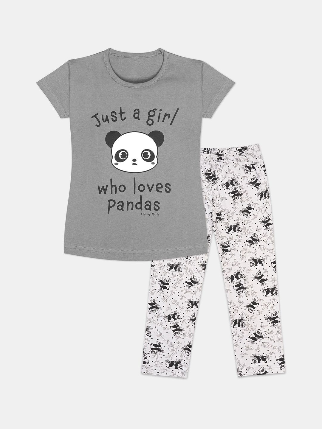 Tee Weavers Girls Printed Night suit