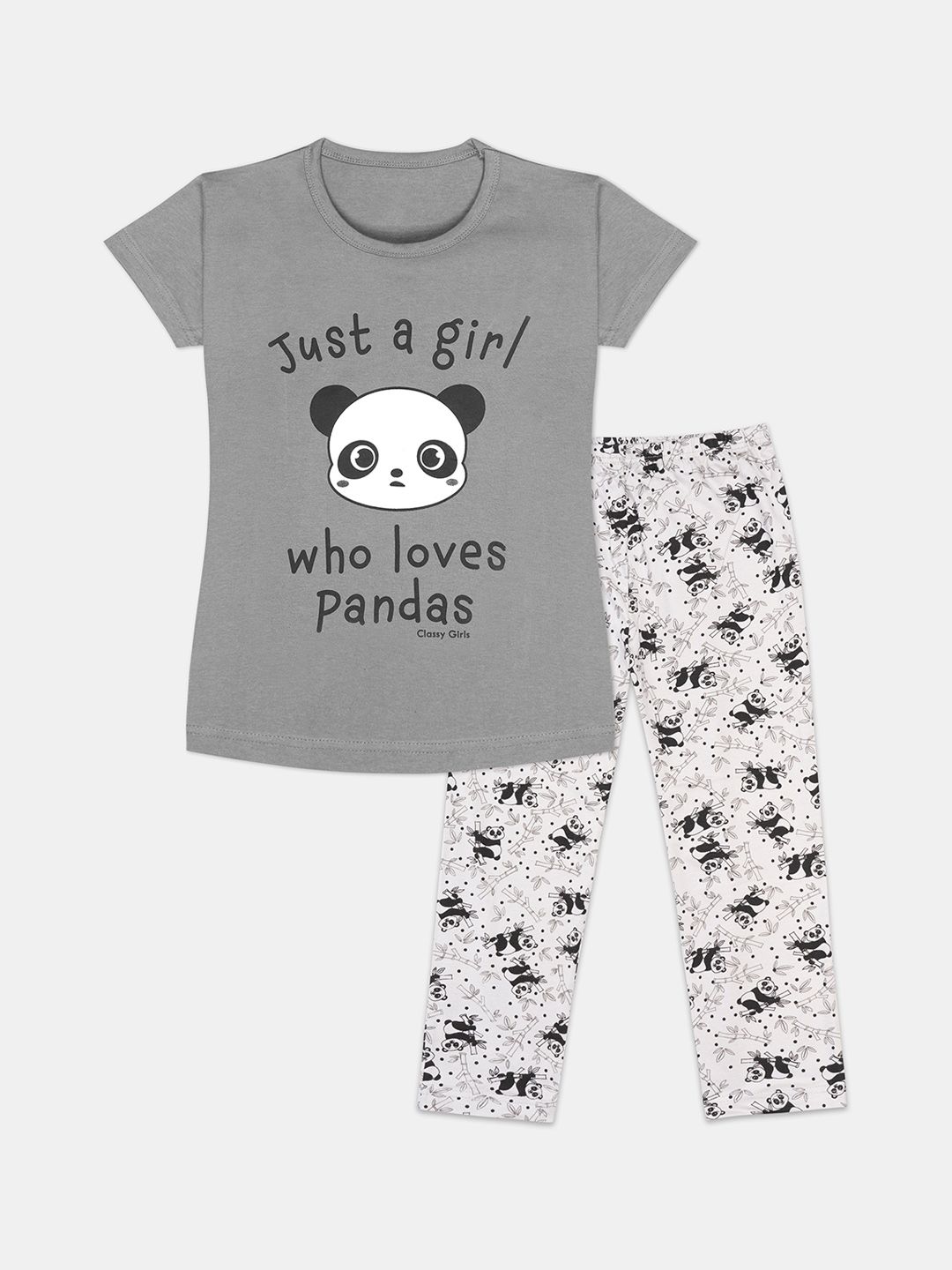 Tee Weavers Girls Printed Night suit