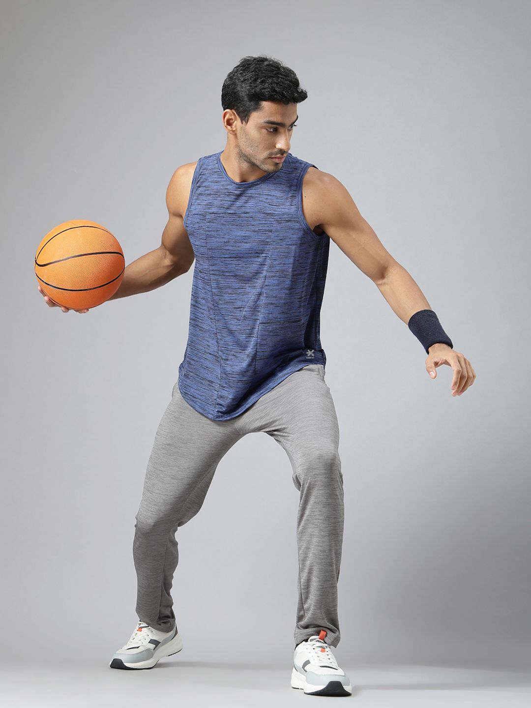 HRX by Hrithik Roshan Men Solid Round Neck T-shirt