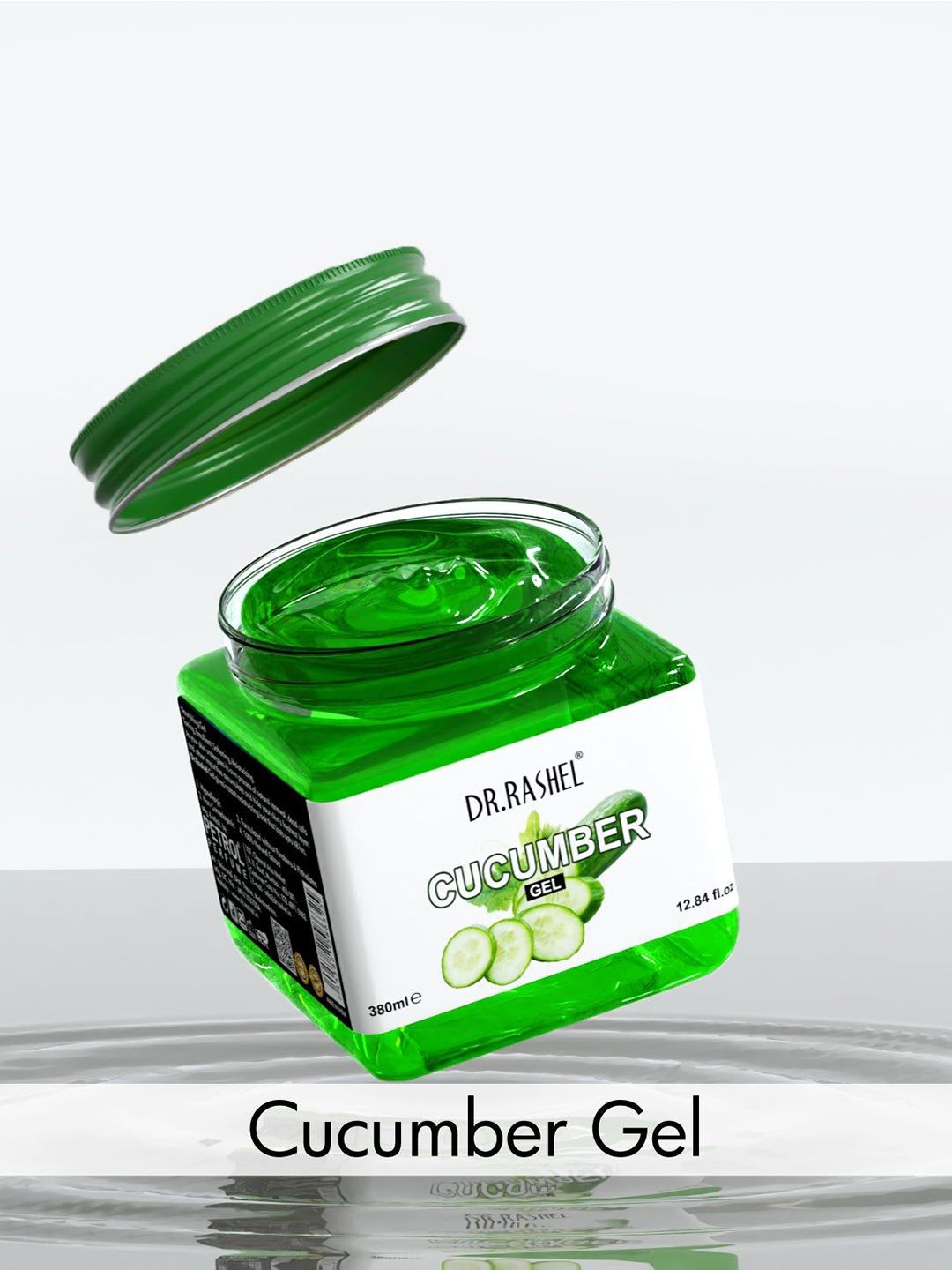 Cucumber Gel With Vit E-380 ml DR.RASHEL Cucumber Gel With Goodness Of Glycerin & Vitamin E - 380 ml