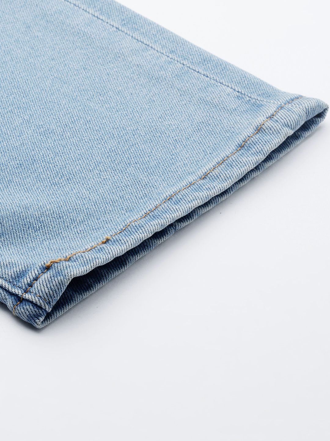 724 Blue Slim Straight Fit High Rise Jeans