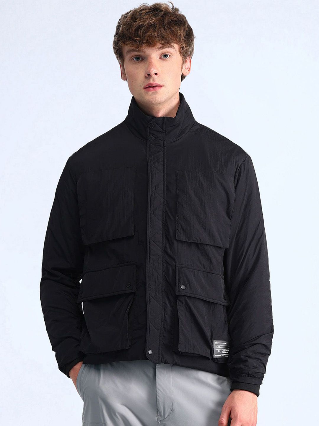 Flying Machine Men Solid Tailored Jacket