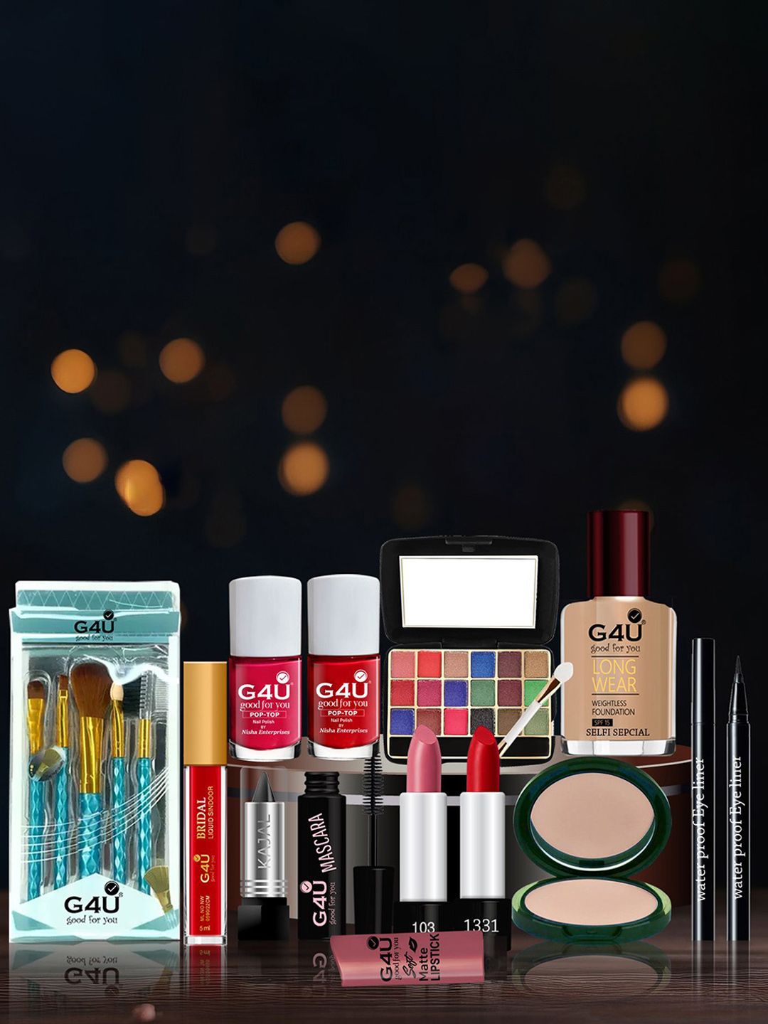 G4U Karwa Chauth Special Makeup Kit For Women  A38 deal from myntra