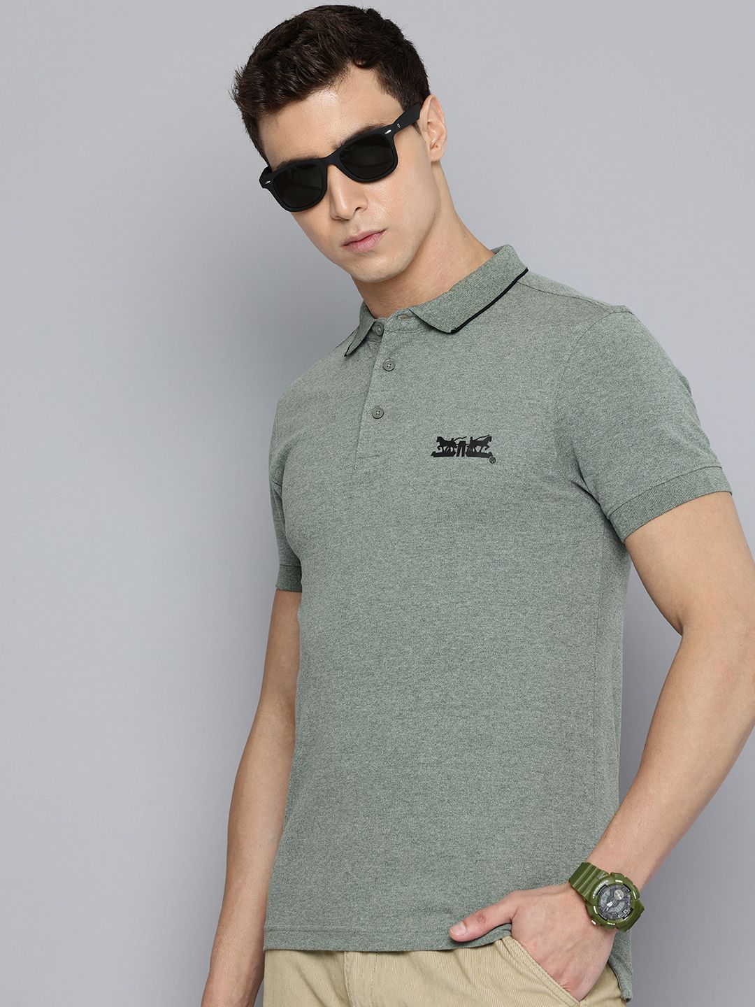 Levis Slim Fit Polo Collar T-shirt