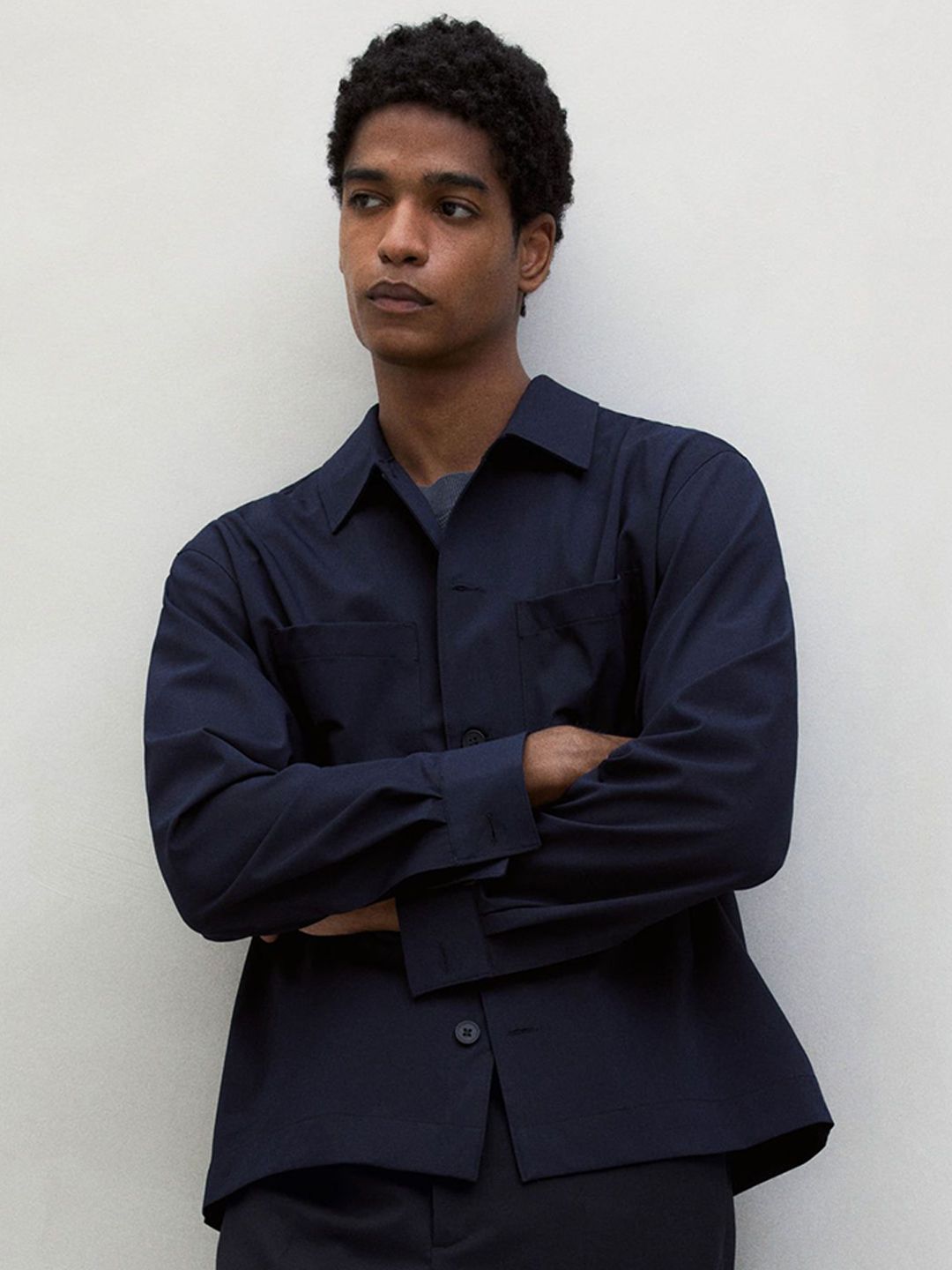 H&M Relaxed Fit Tapered Trousers