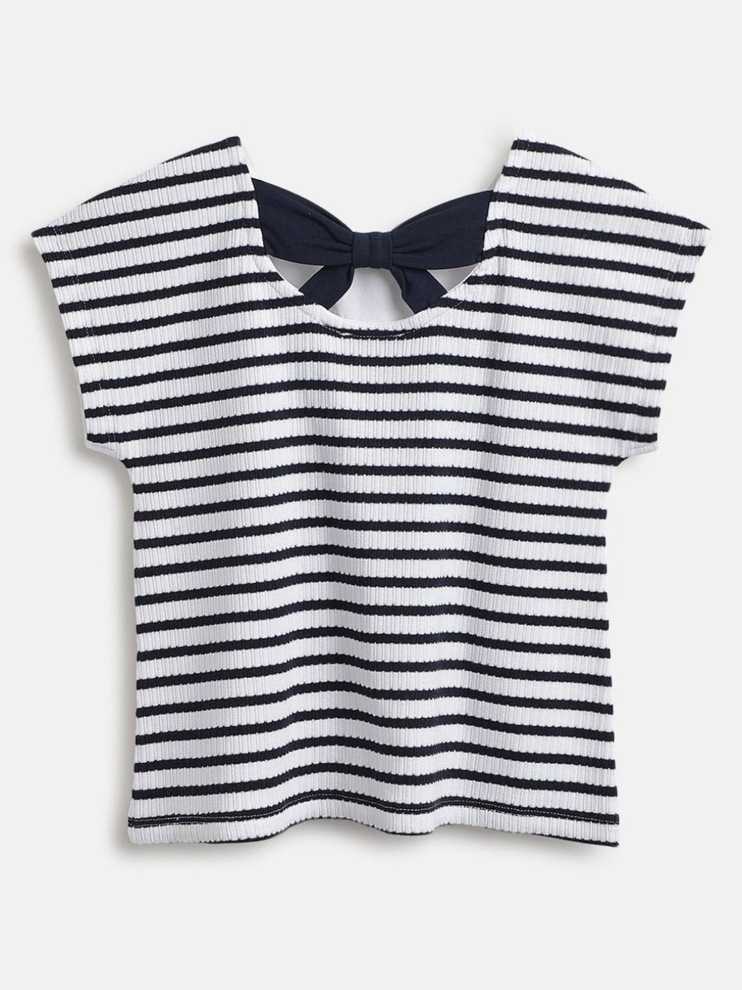 Chicco Girls Typography Printed Short Sleeves T-shirt