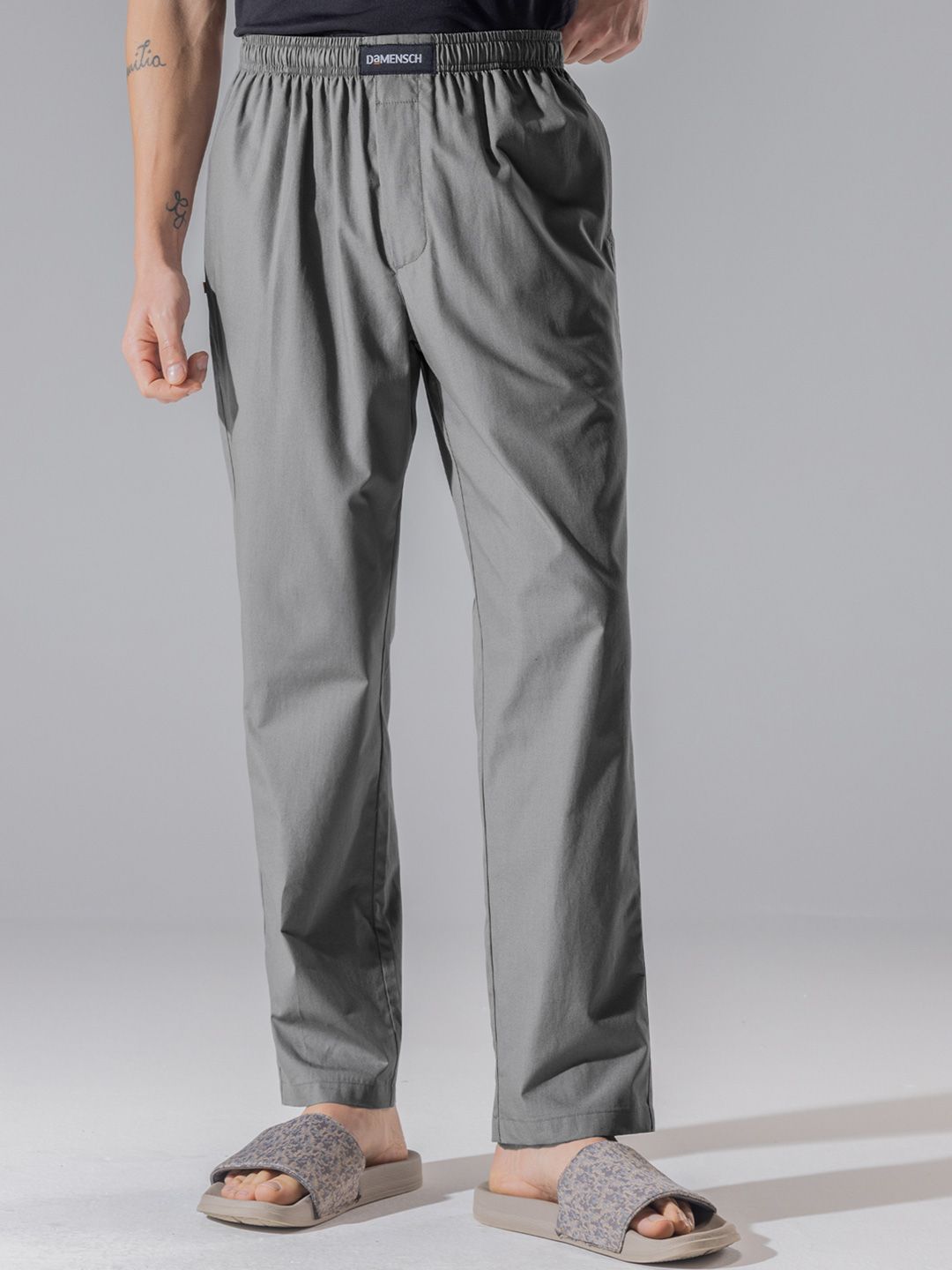 Men Cotton Lounge Pant DAMENSCH BREEEZE Men Cotton Ultra Light Relaxed Fit Lounge Pant