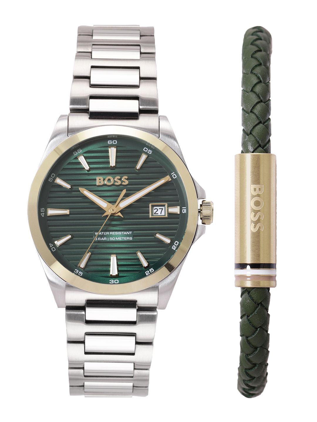 boss耶气满满 セット Buy BOSS Men Strike Analogue Watch Gift set 1570180 - Watch Gift