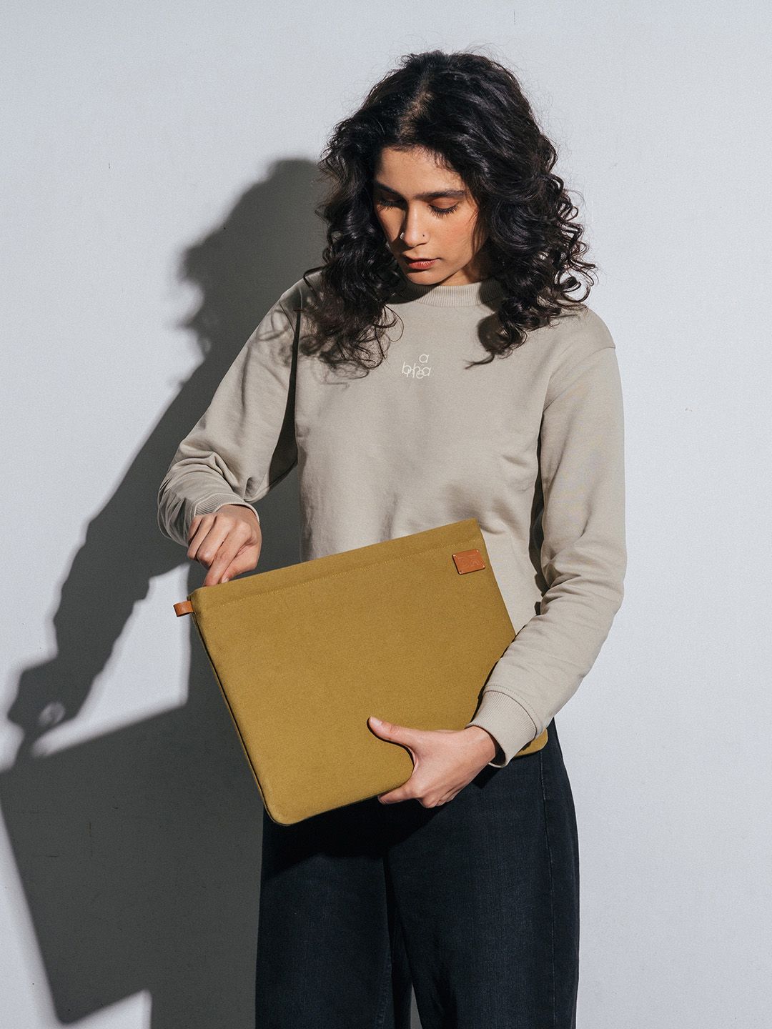 Olive Green Skipper Sleeve DailyObjects Unisex Laptop Sleeve