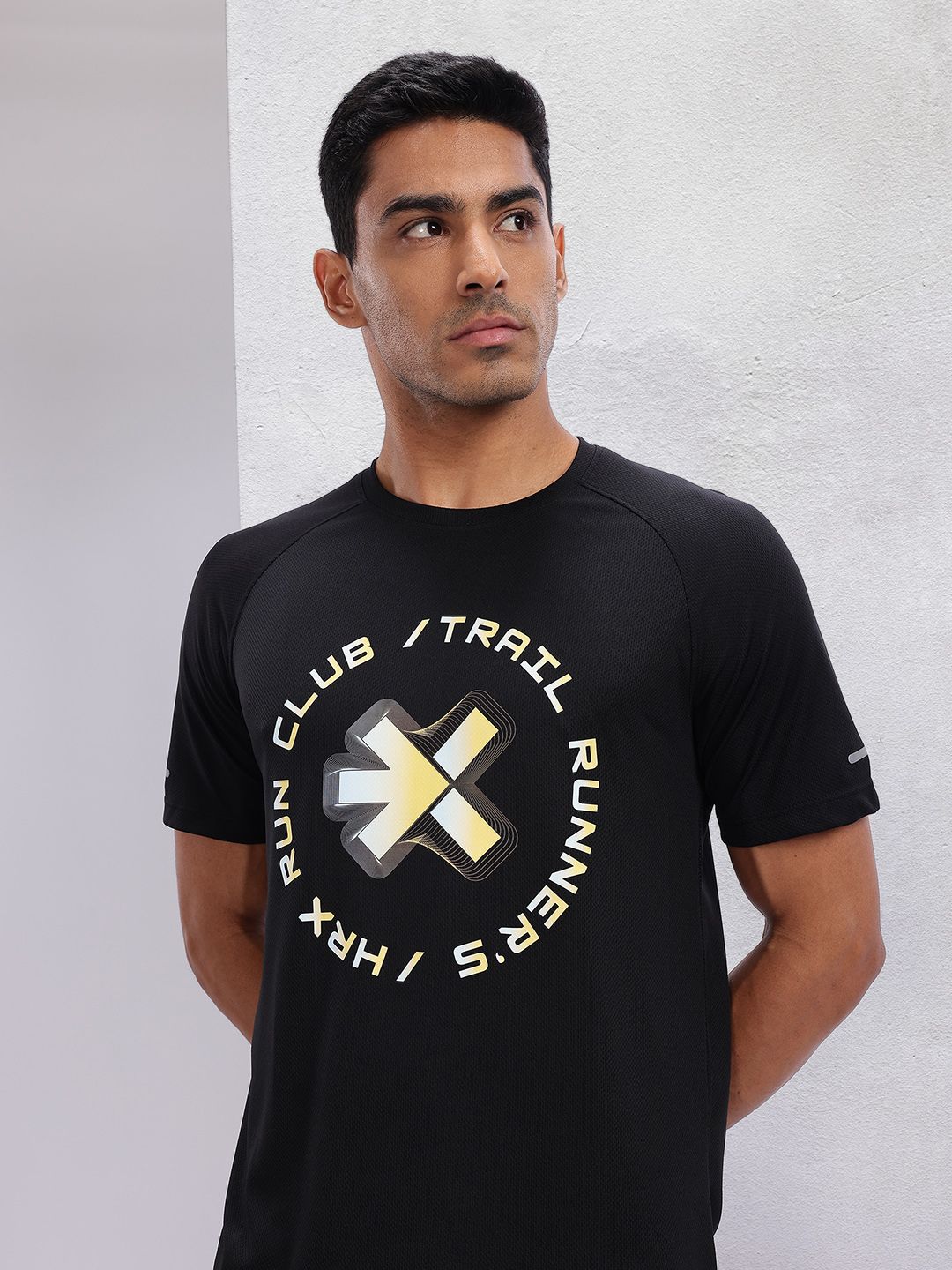 HRX by Hrithik Roshan Printed Rapid-Dry Running T-shirt