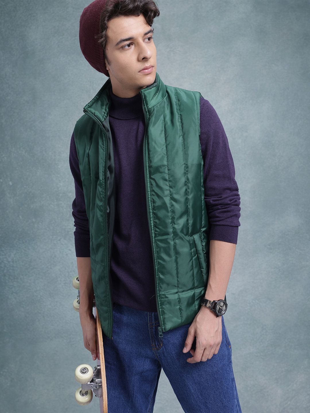 The Roadster Lifestyle Co. Men Lightweight Gilet Jacket