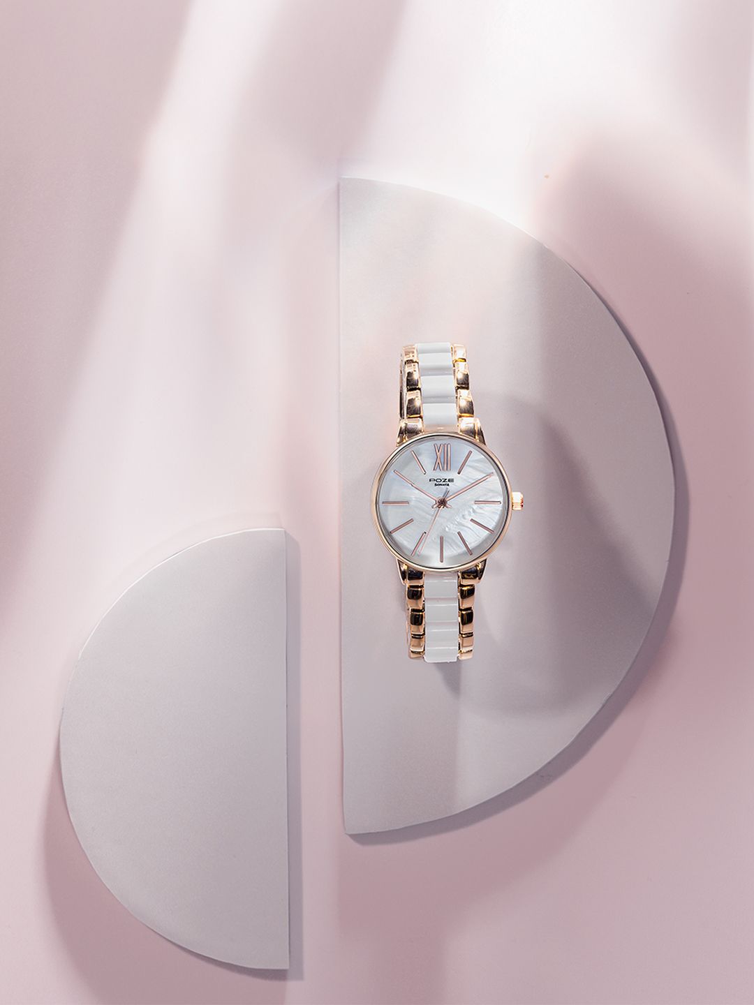 Sonata Sonata Women Poze Mother of Pearl Dial Straps Analogue Quartz Watch SP80051KM01W